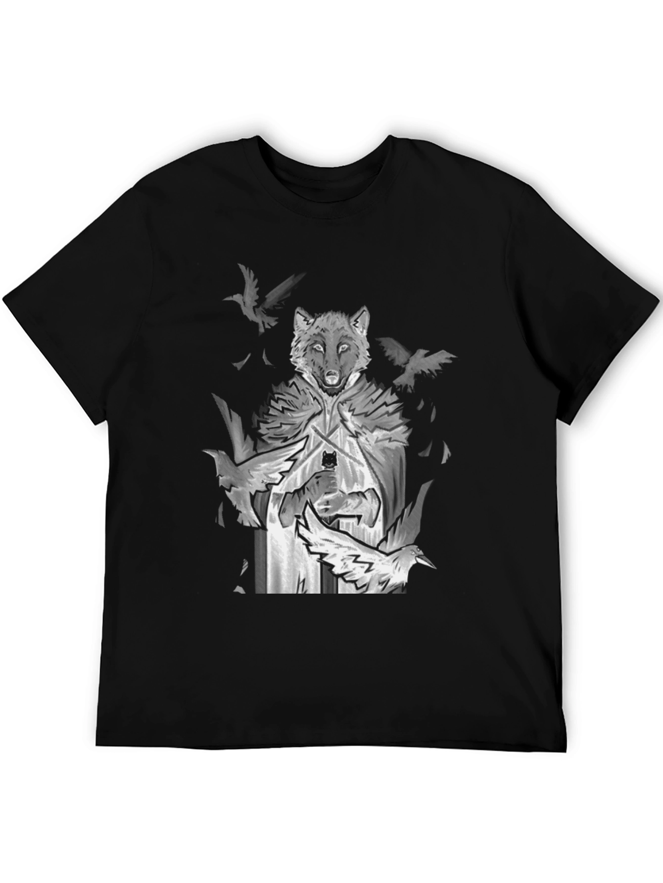 Wolf & Raven Graphic Tee - Stark Style