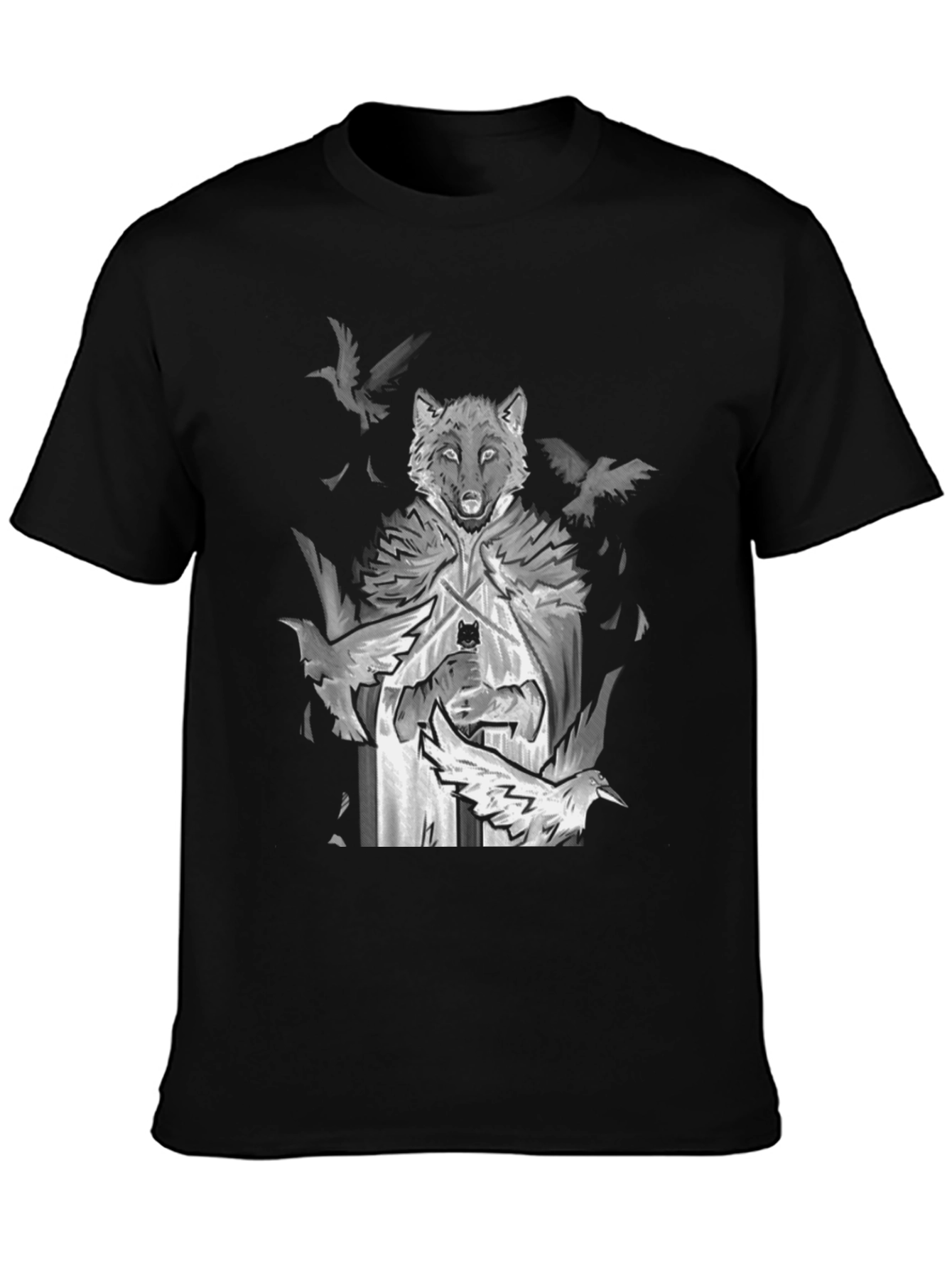 Wolf & Raven Graphic Tee - Stark Style