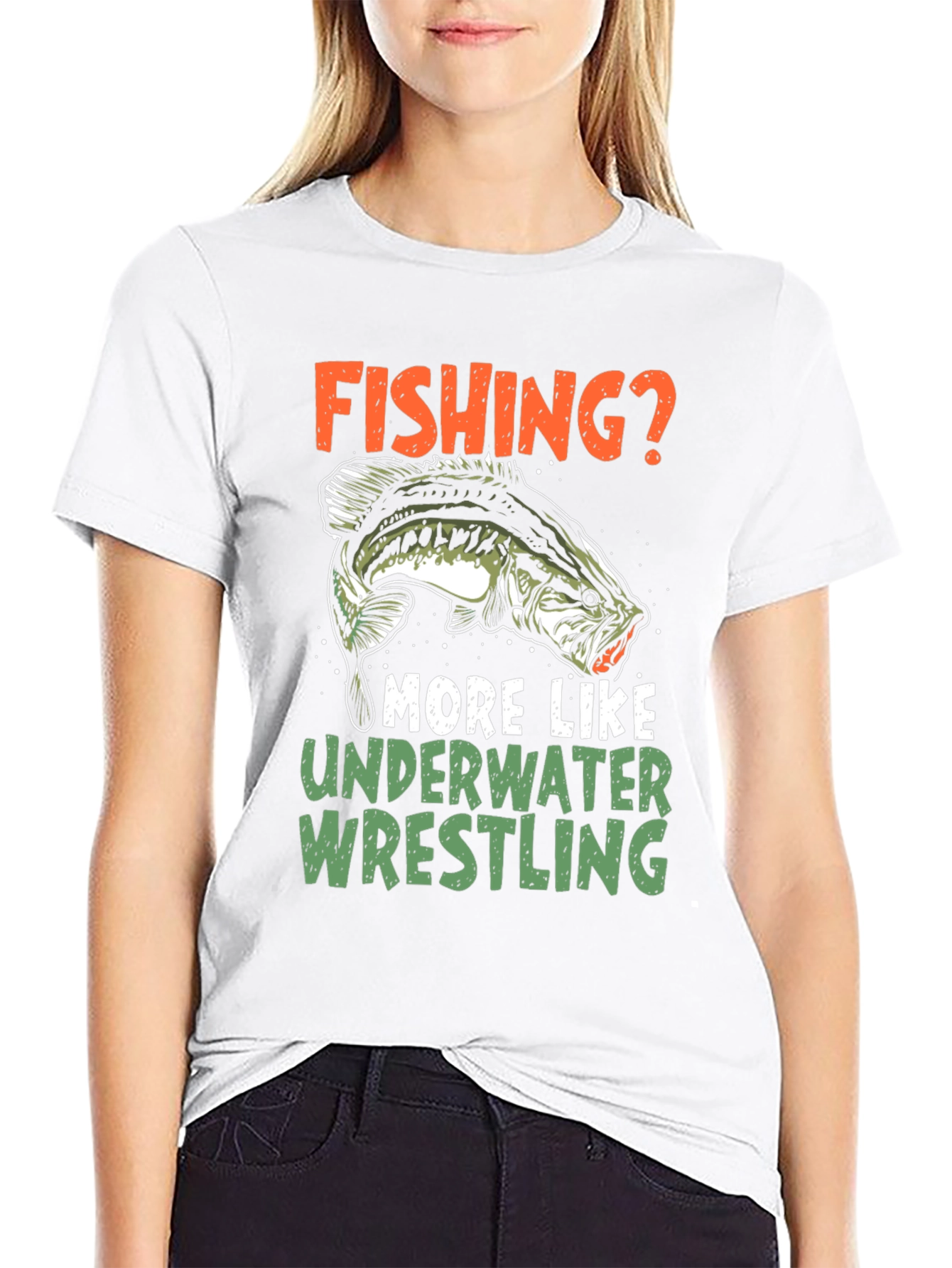 Fishing? Underwater Wrestling T-Shirt