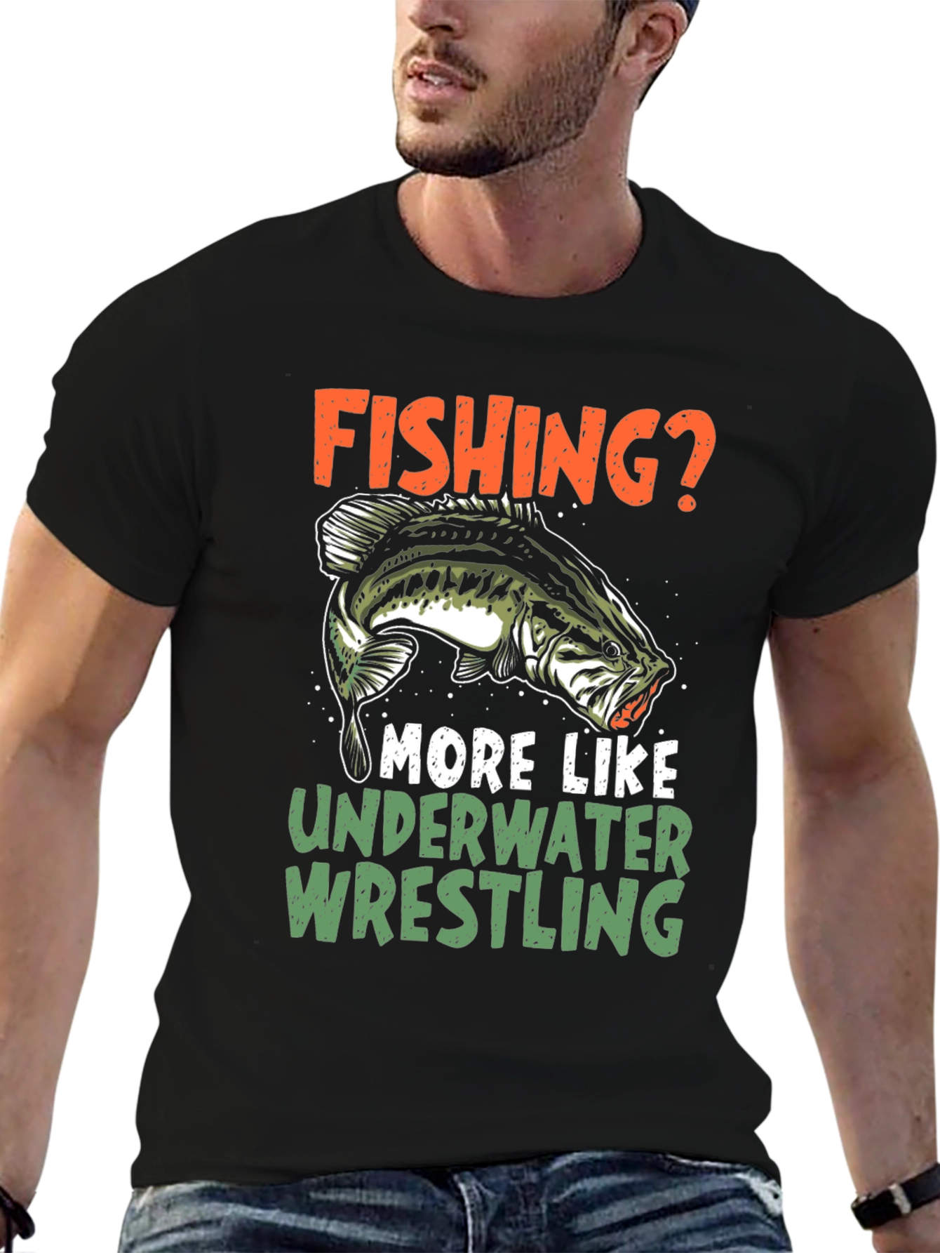 Fishing? Underwater Wrestling T-Shirt