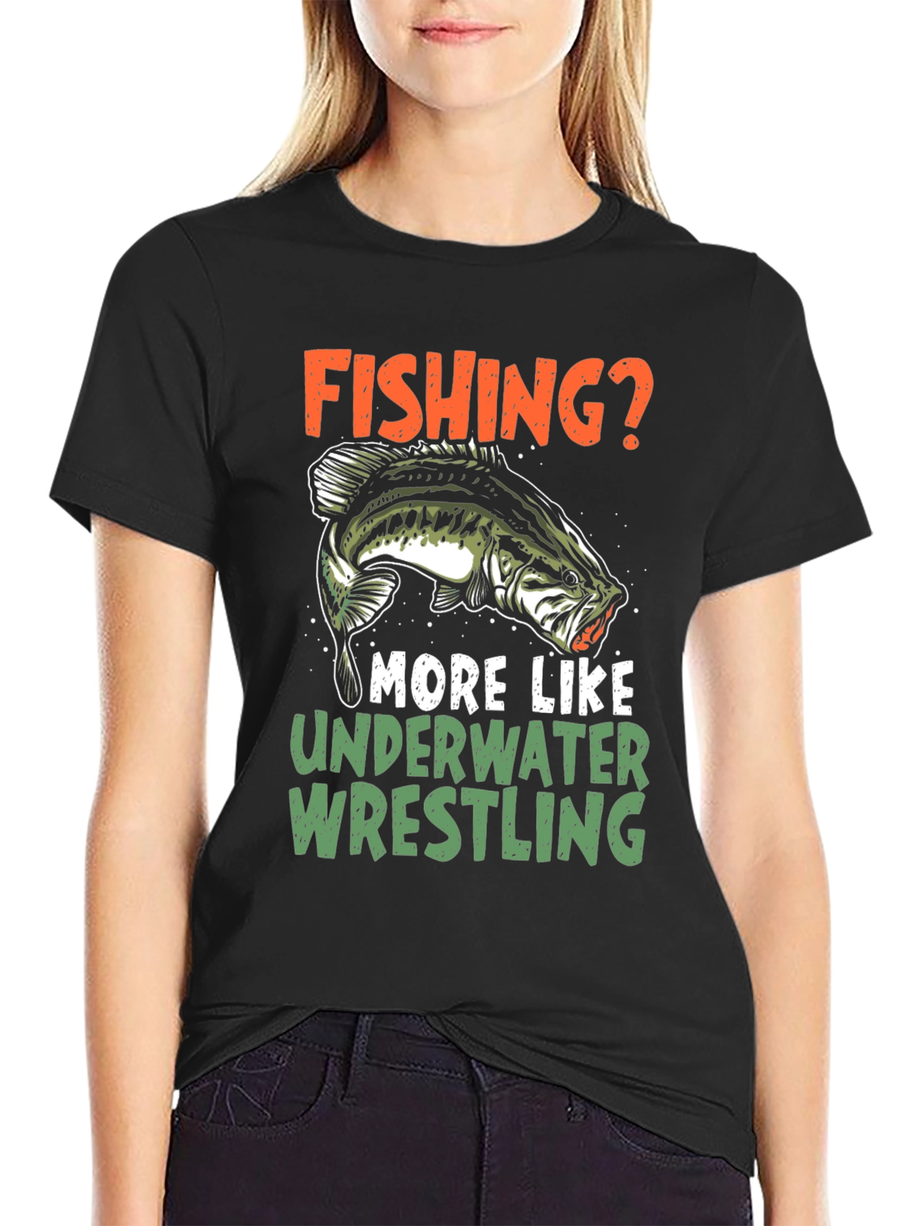 Fishing? Underwater Wrestling T-Shirt