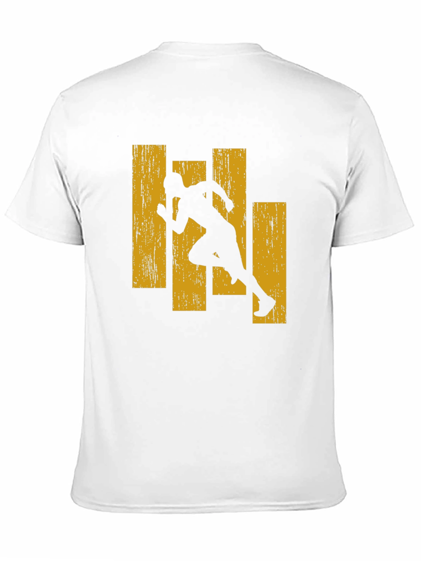 Runner Graphic Print Crew Neck T-Shirt