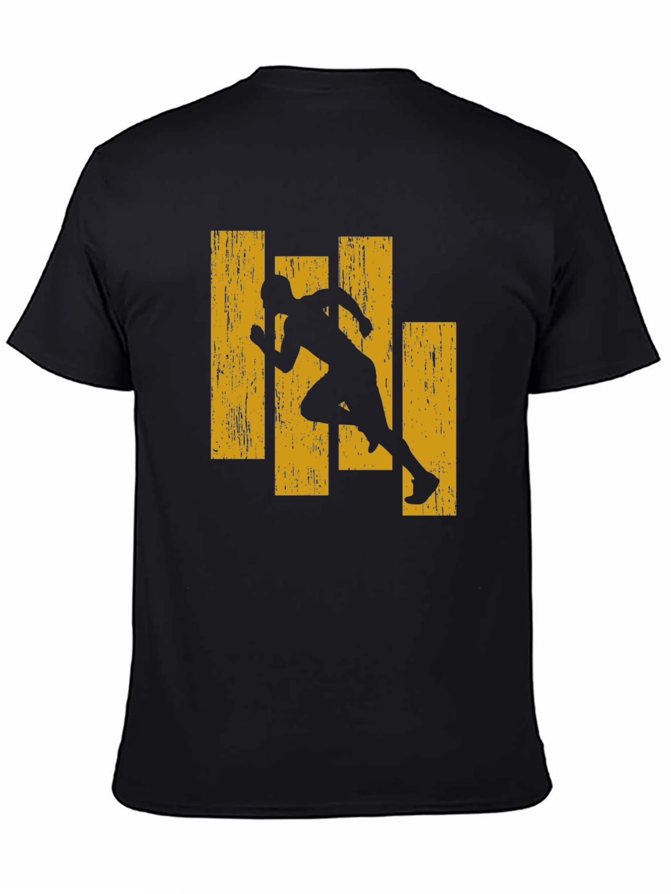Runner Graphic Print Crew Neck T-Shirt
