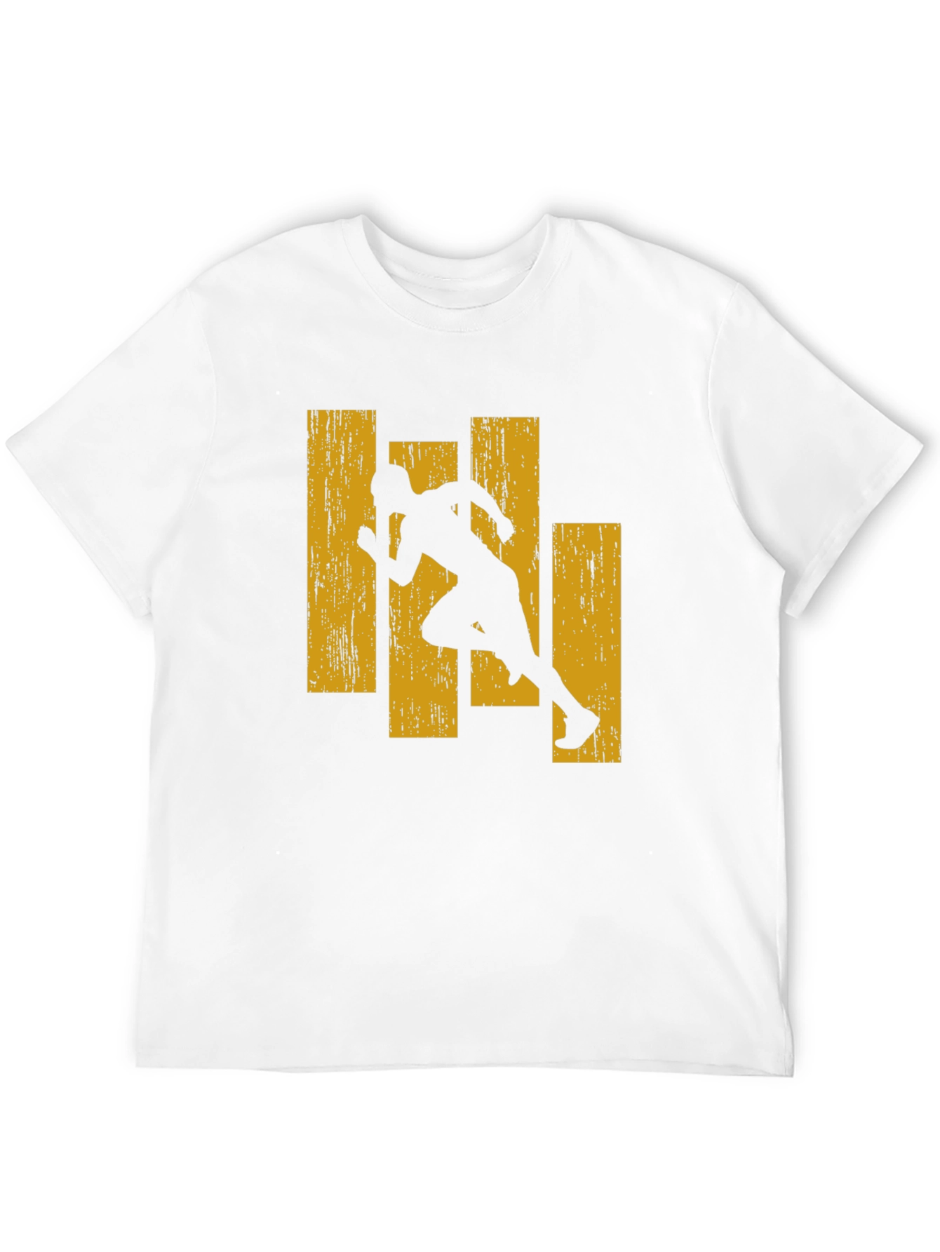 Runner Graphic Print Crew Neck T-Shirt