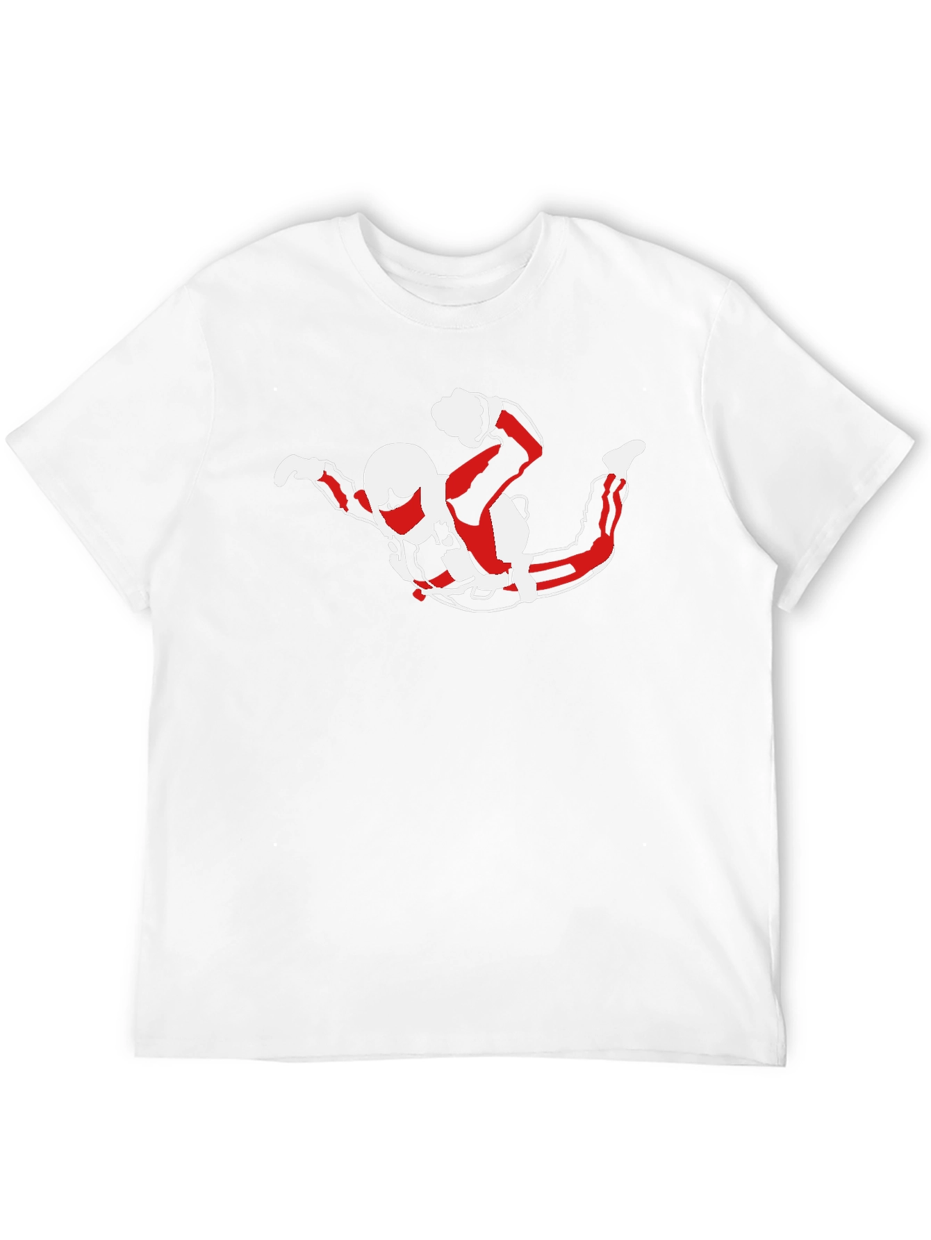 Skydiver Graphic T-Shirt - Stylish Cotton Tee