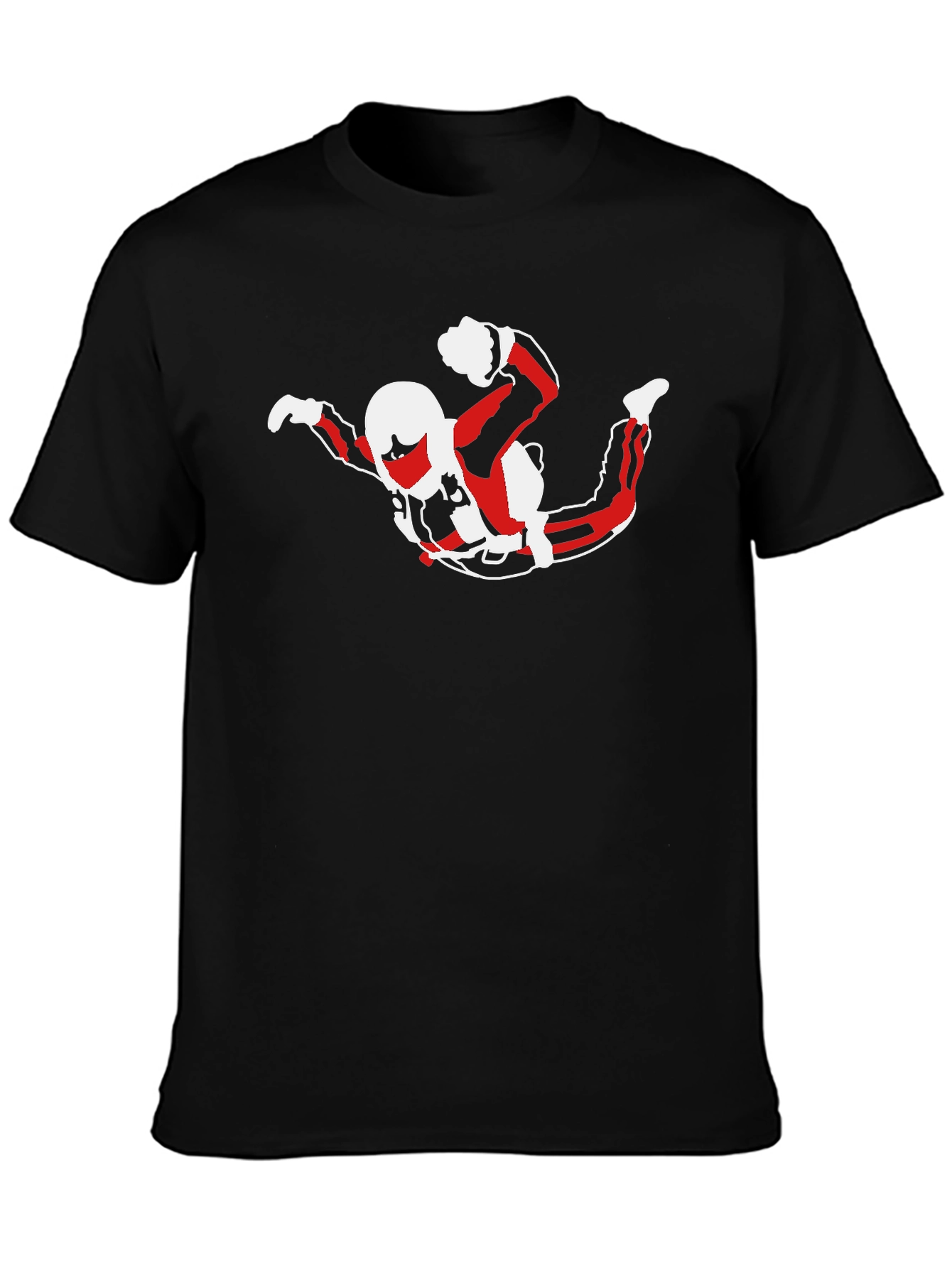 Skydiver Graphic T-Shirt - Stylish Cotton Tee