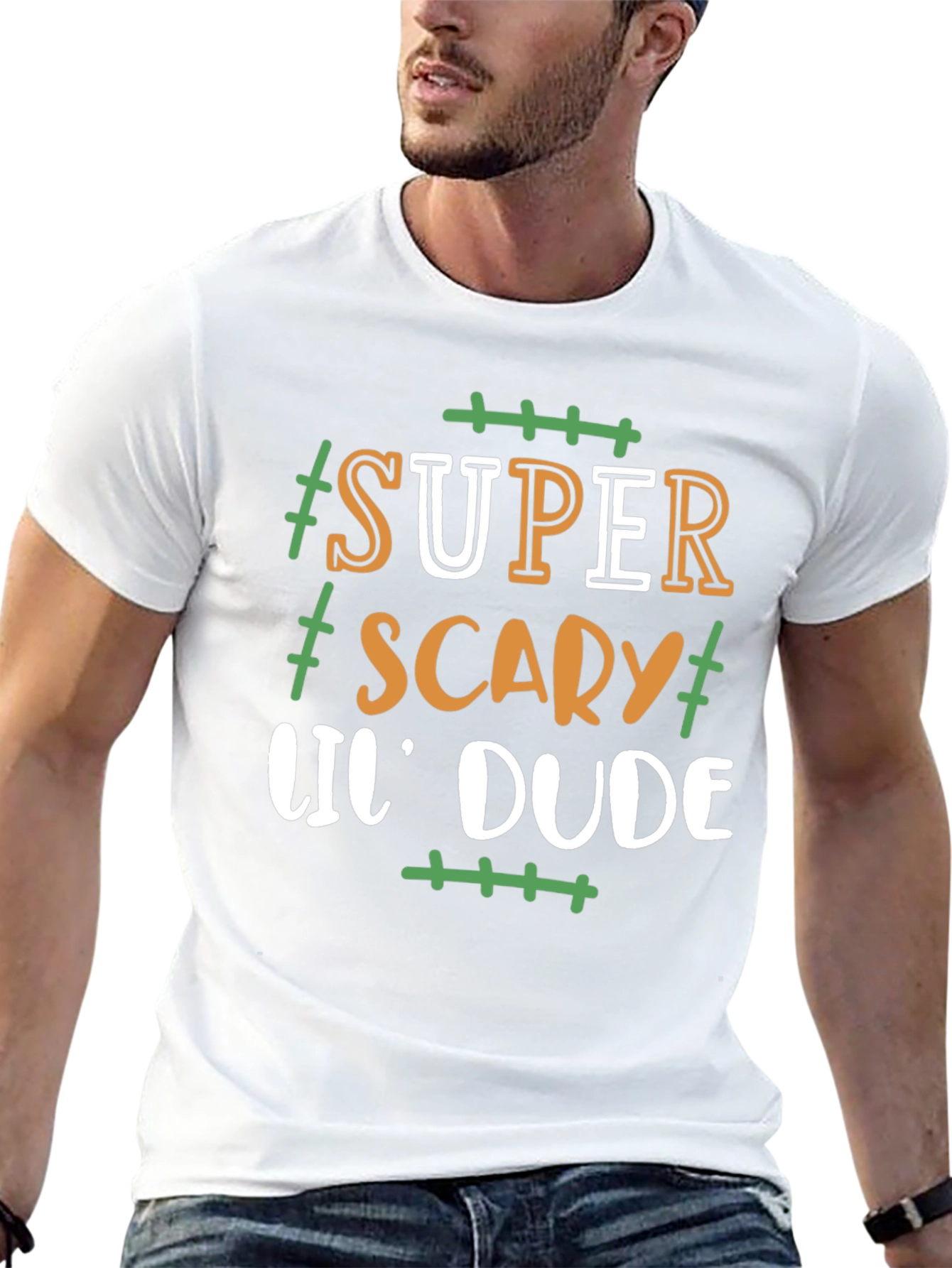 Super Scary Lil Dude Halloween T-Shirt