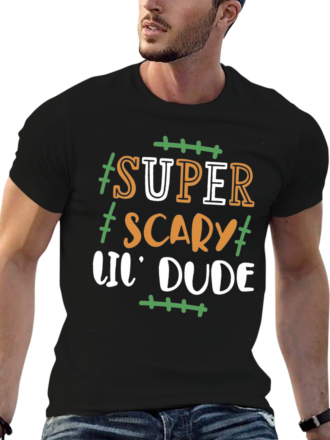 Super Scary Lil Dude Halloween T-Shirt