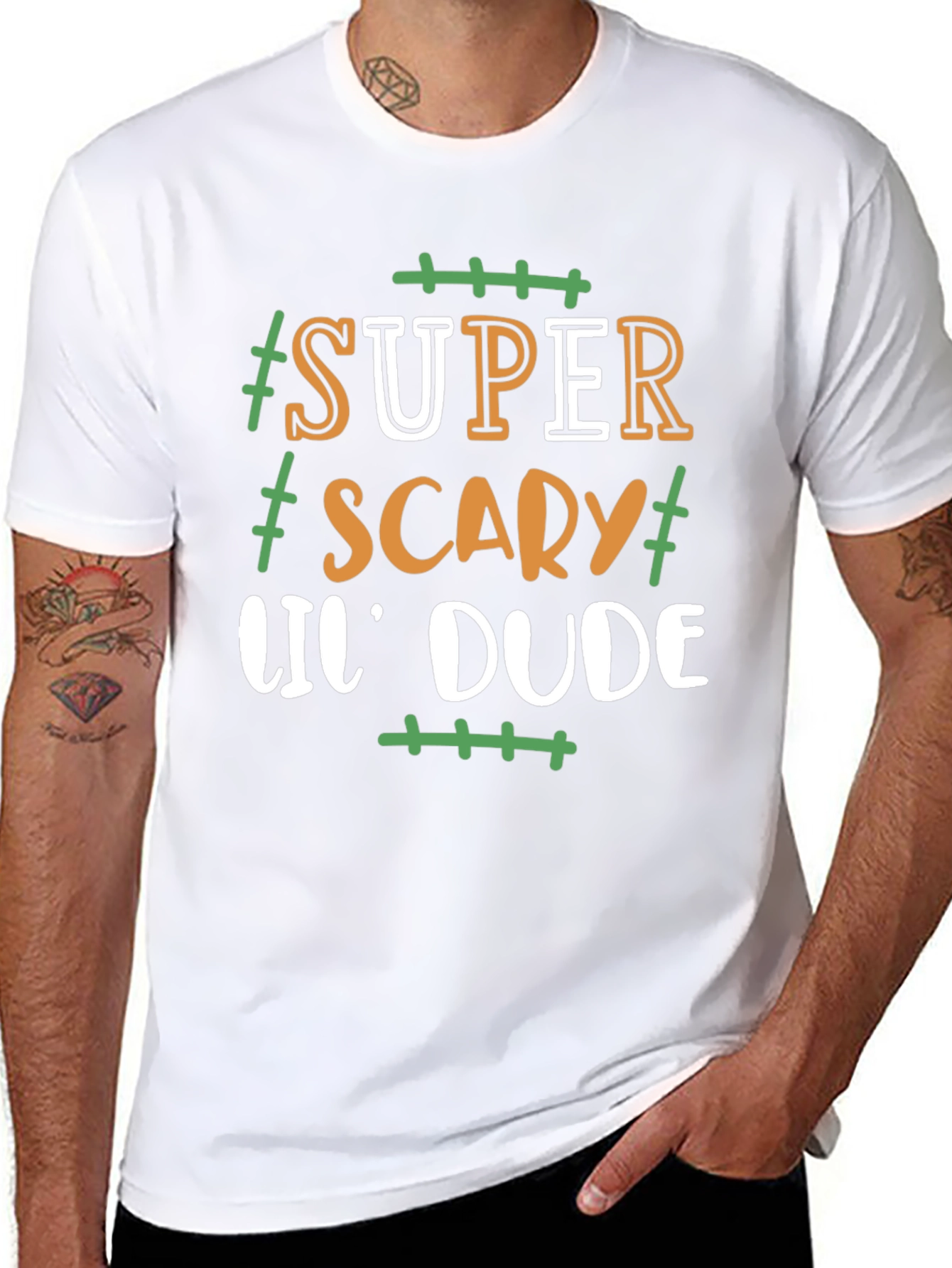 Super Scary Lil Dude Halloween T-Shirt