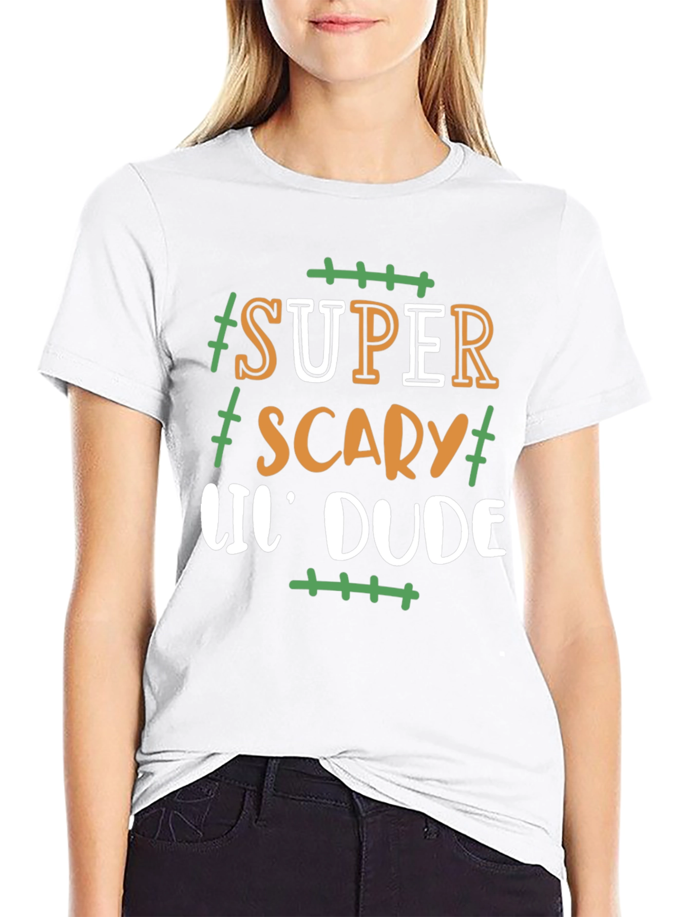 Super Scary Lil Dude Halloween T-Shirt