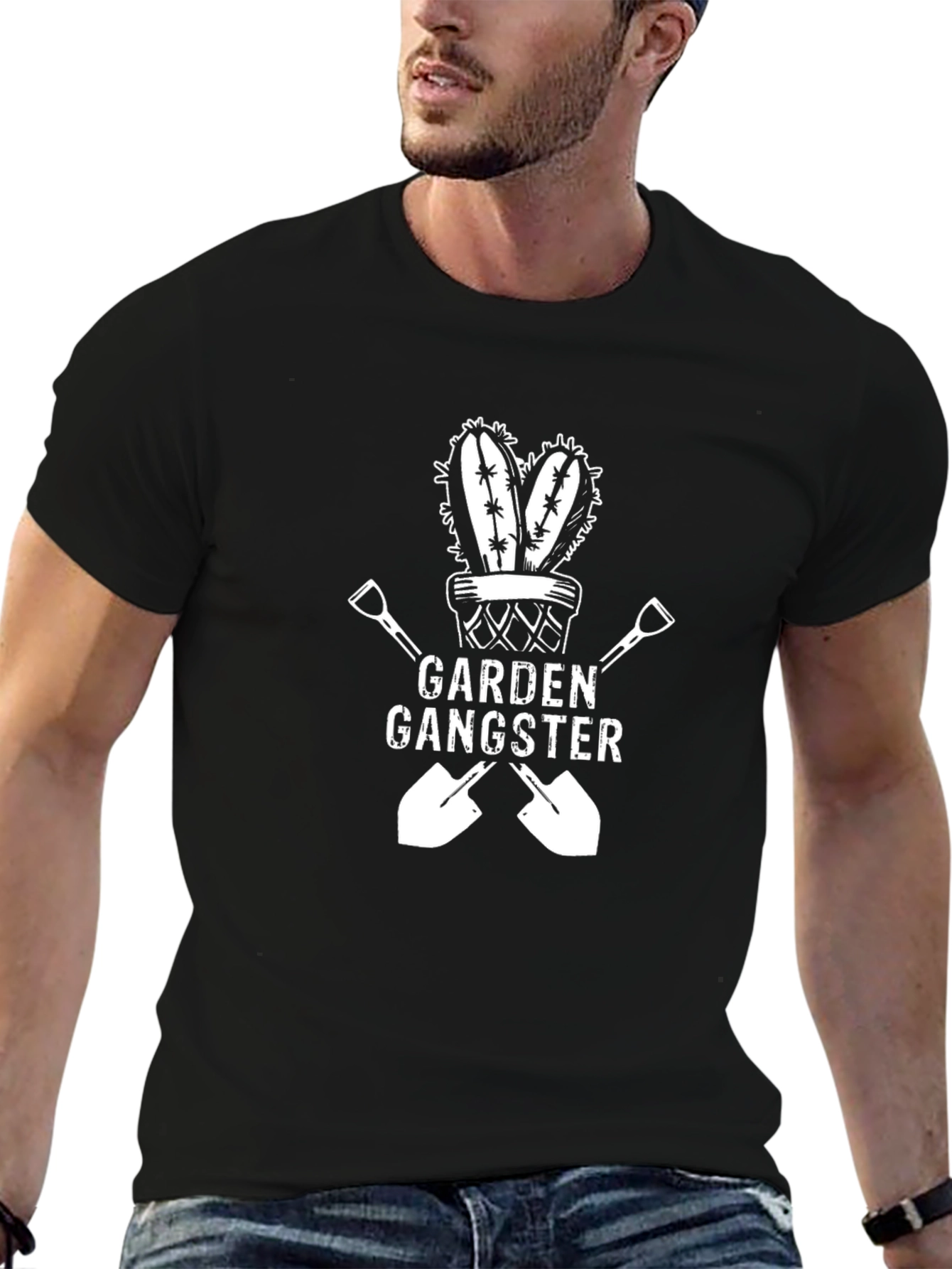 Garden Gangster Graphic Tee - Funny Gardening T-Shirt