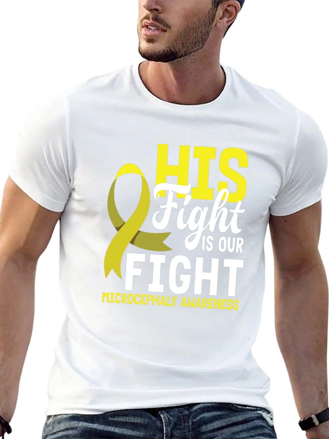 Microcephaly Awareness T-Shirt HIS Fight Is Our Fight