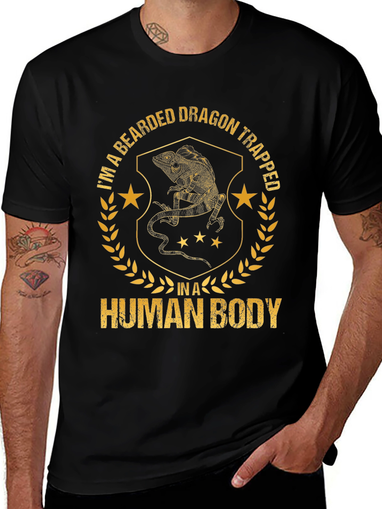 Bearded Dragon Trapped T-Shirt