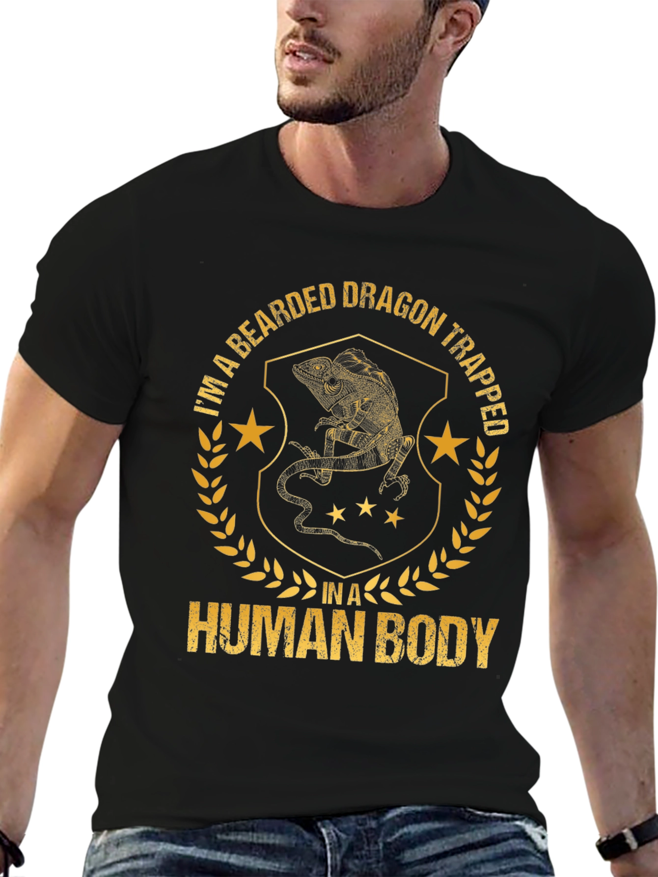 Bearded Dragon Trapped T-Shirt