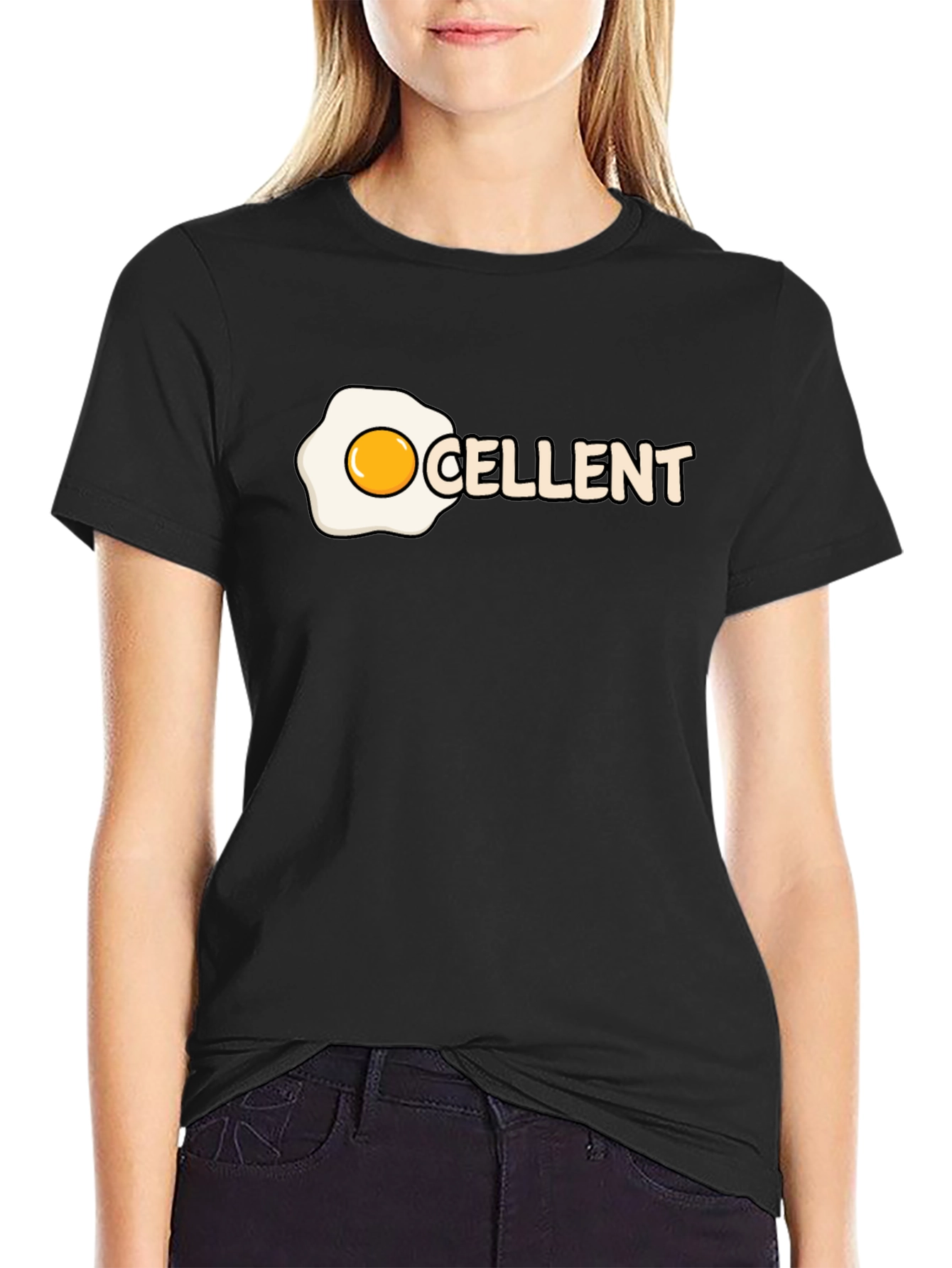 Excellent Egg Humor Graphic Tee