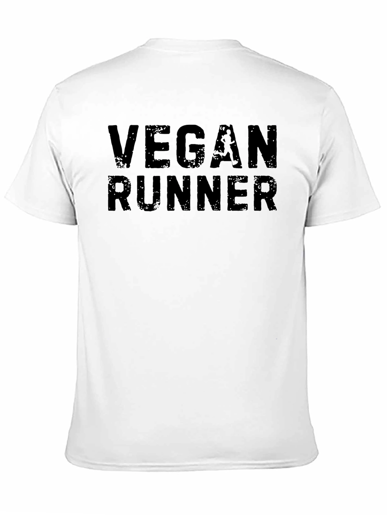 Vegan Runner T-Shirt - Black Athletic Tee