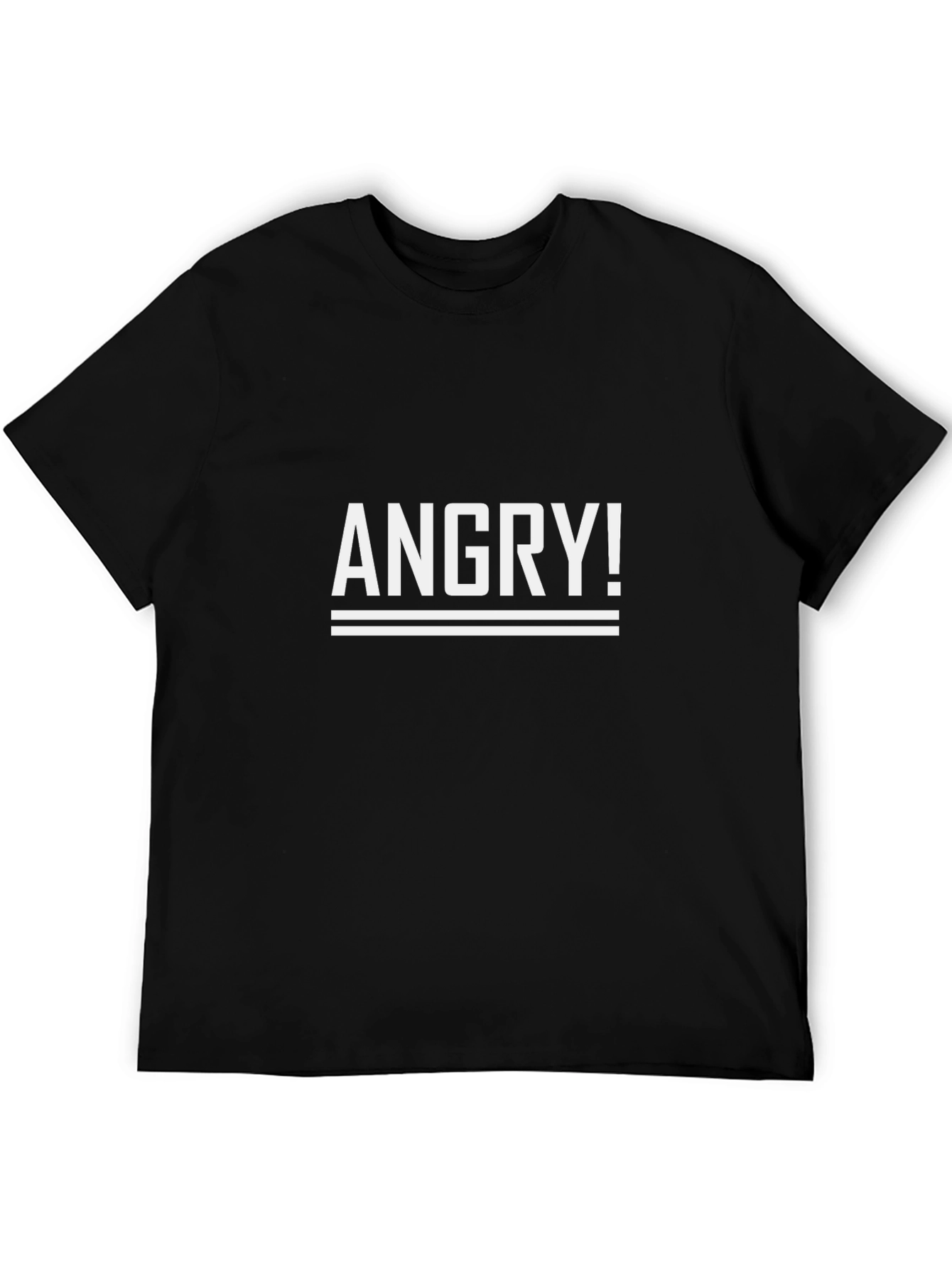 Angry! Graphic T-Shirt - Bold Statement Tee
