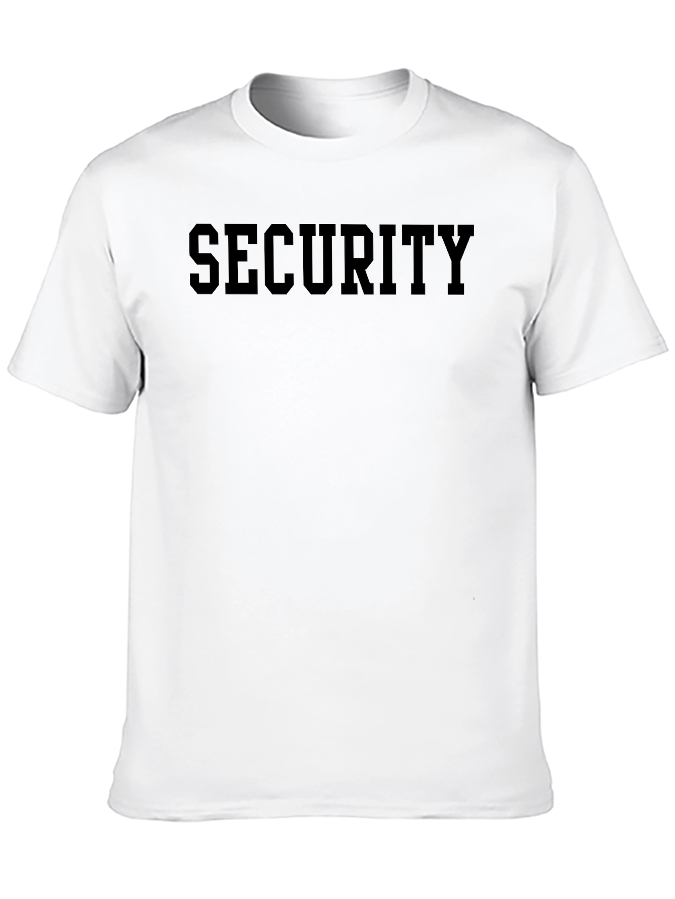 Security Crew Neck T-Shirt - Bold Uniform Apparel