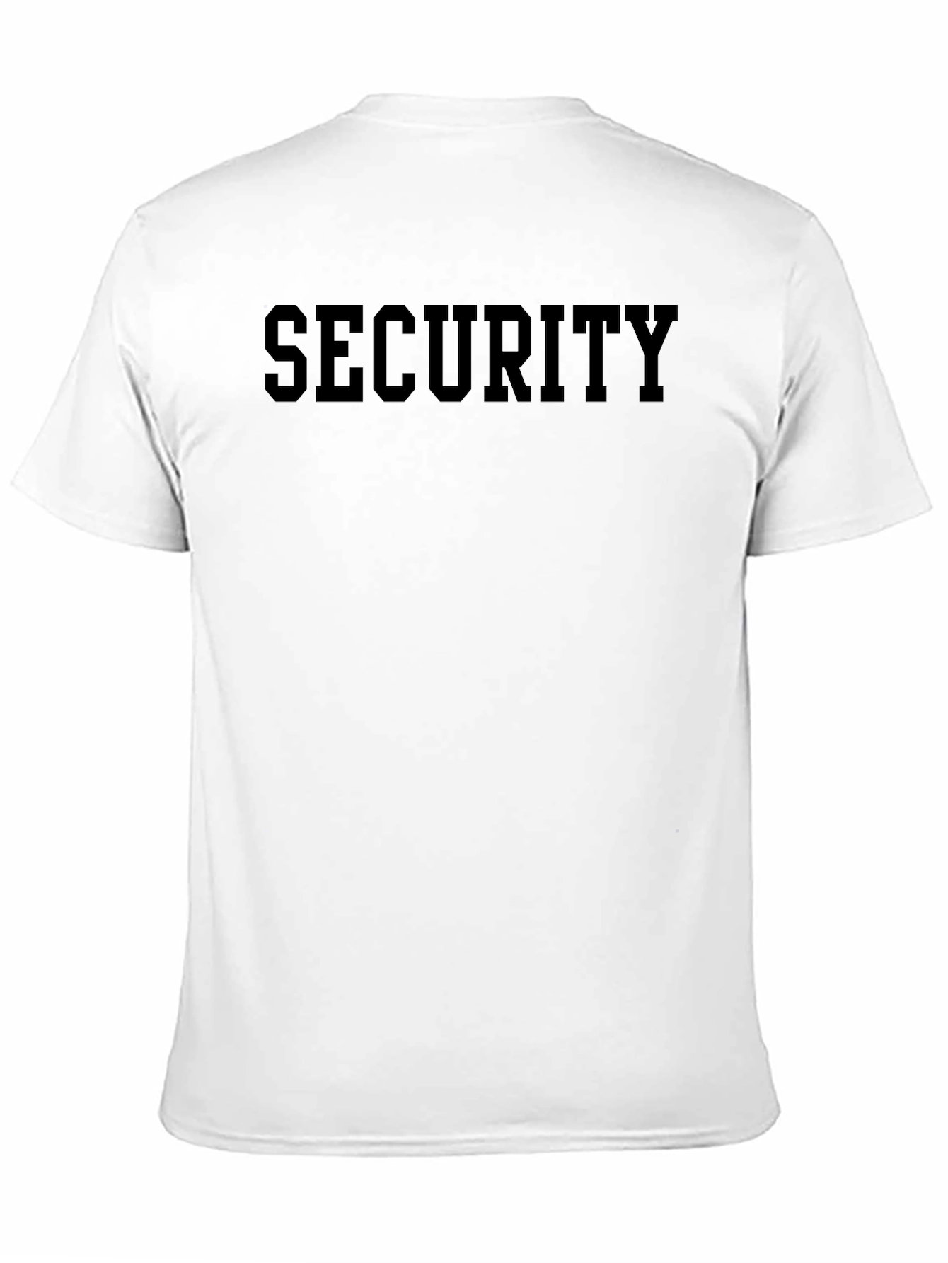 Security Crew Neck T-Shirt - Bold Uniform Apparel