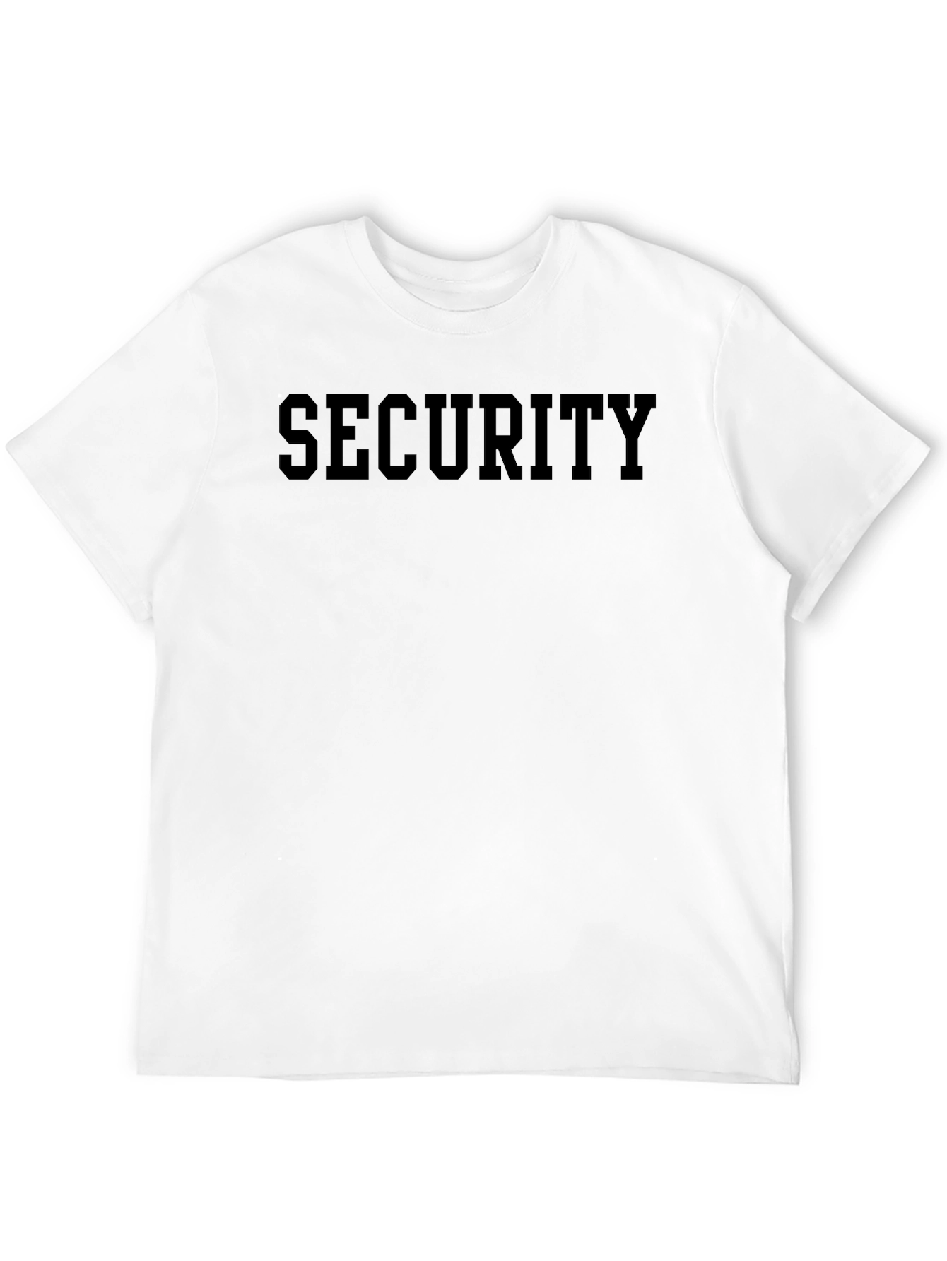 Security Crew Neck T-Shirt - Bold Uniform Apparel