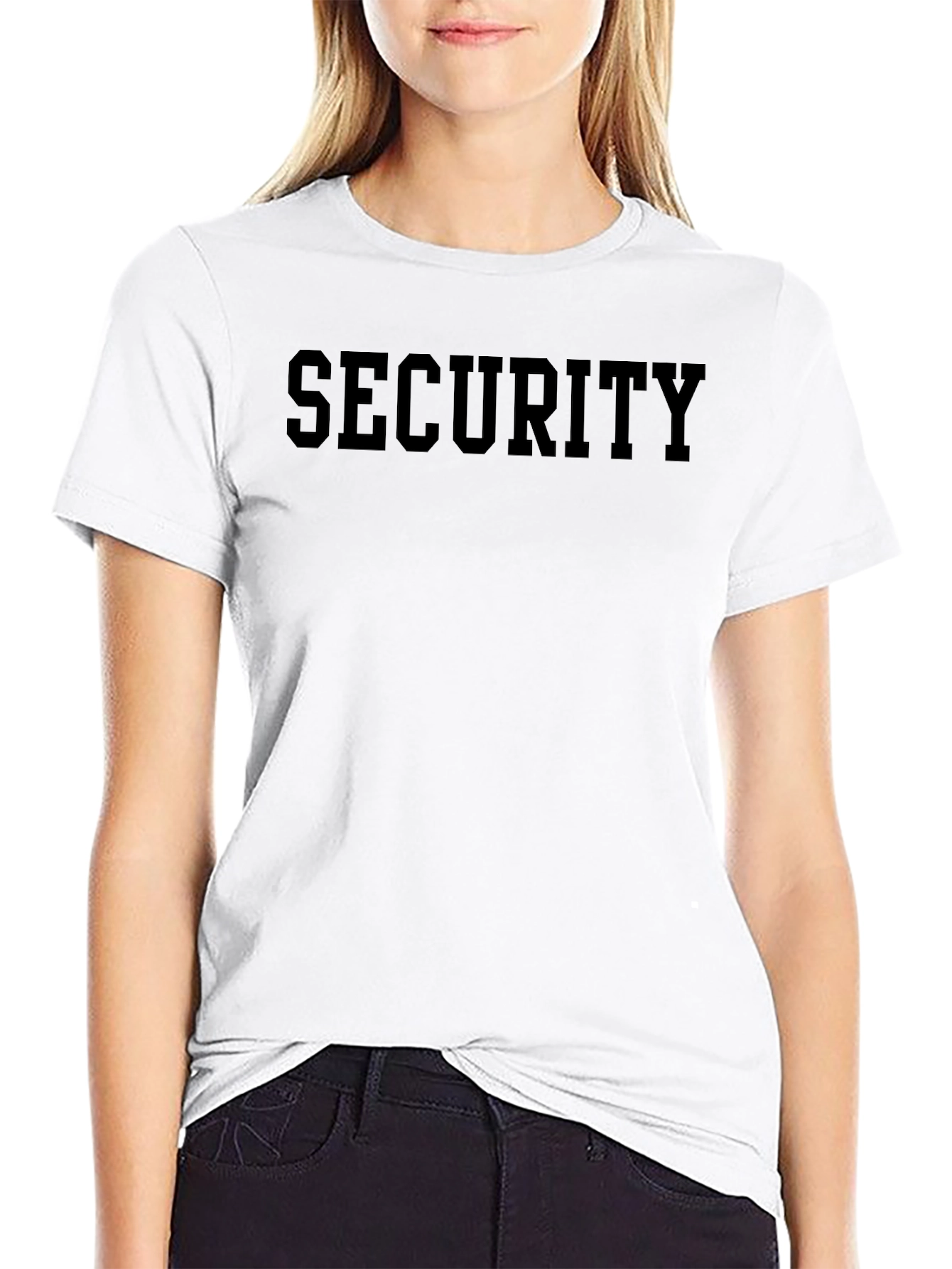Security Crew Neck T-Shirt - Bold Uniform Apparel