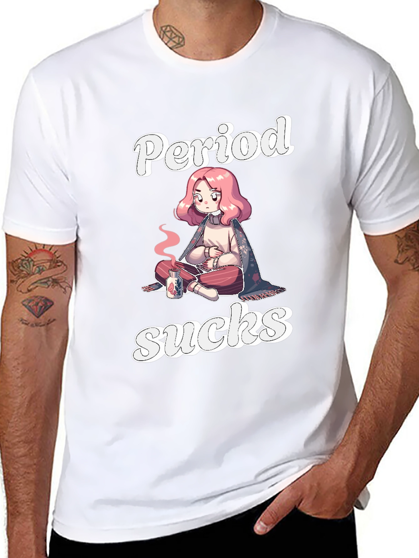 Period Sucks Graphic T-Shirt