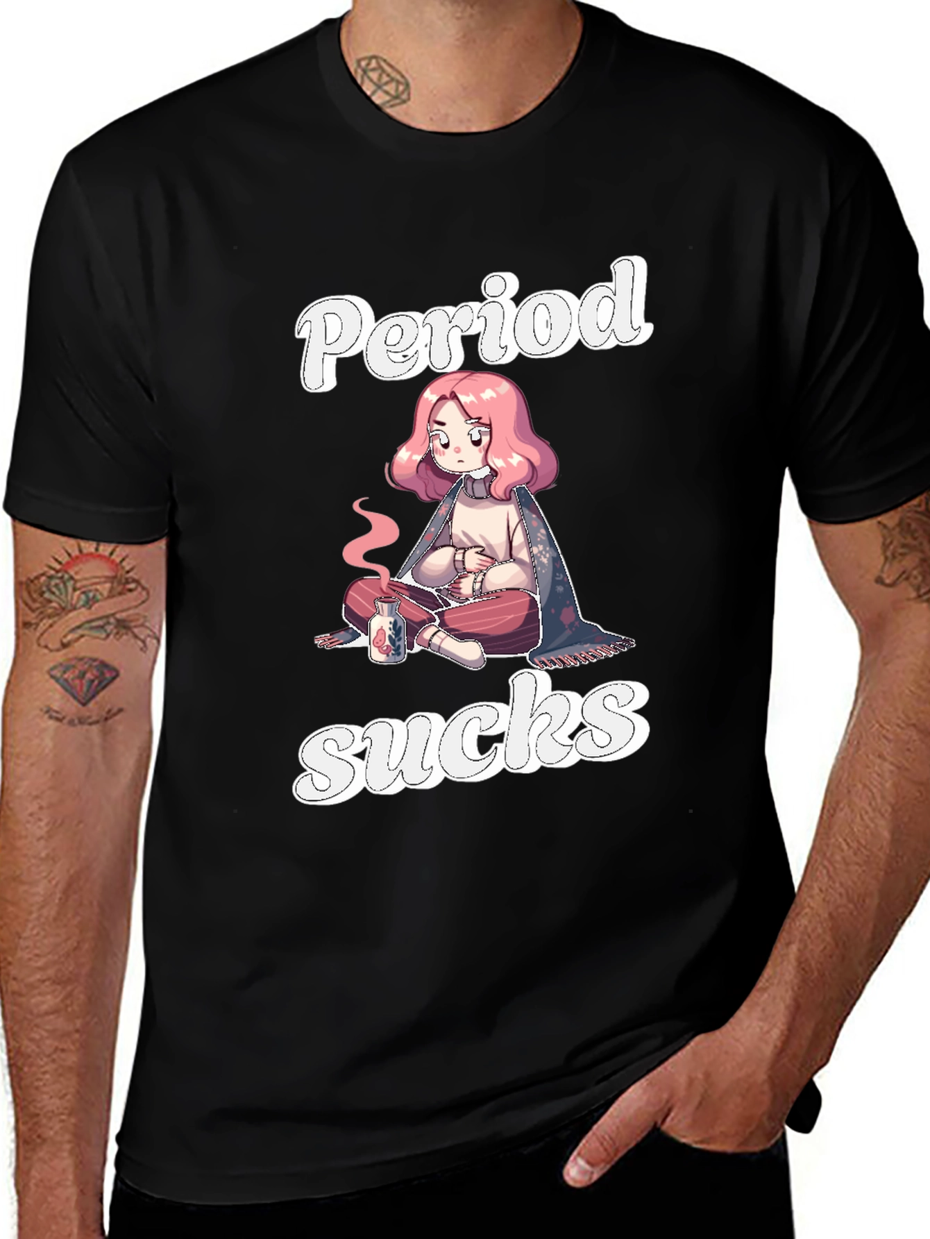 Period Sucks Graphic T-Shirt