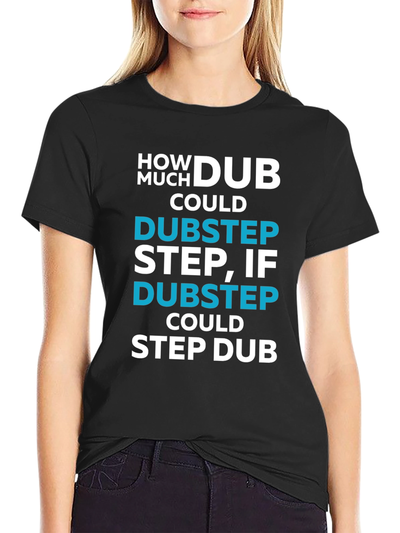 Dubstep Pun Graphic T-Shirt - Funny Music Tee