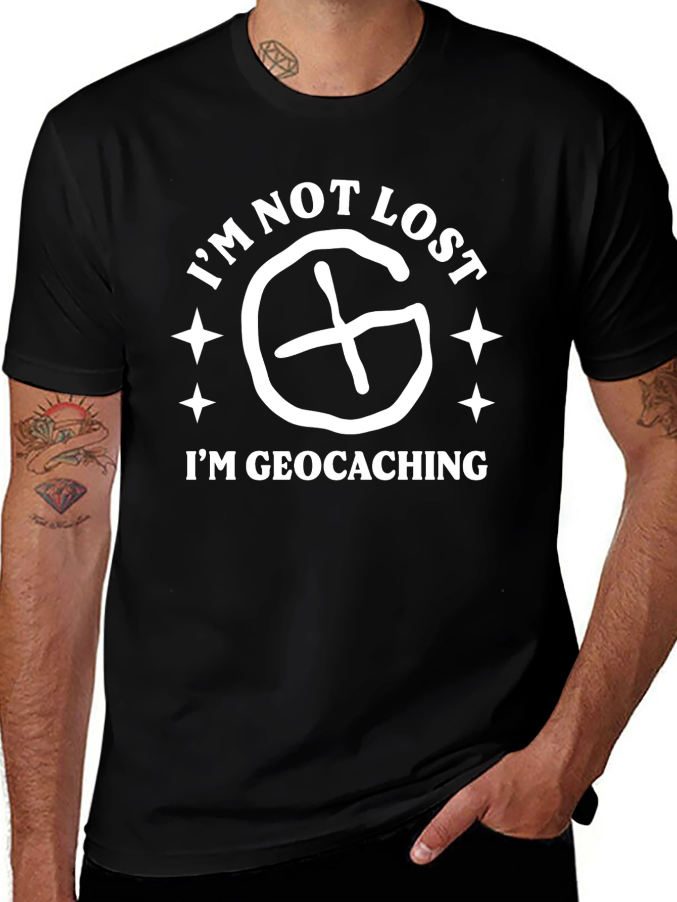 Im Not Lost Im Geocaching T-Shirt