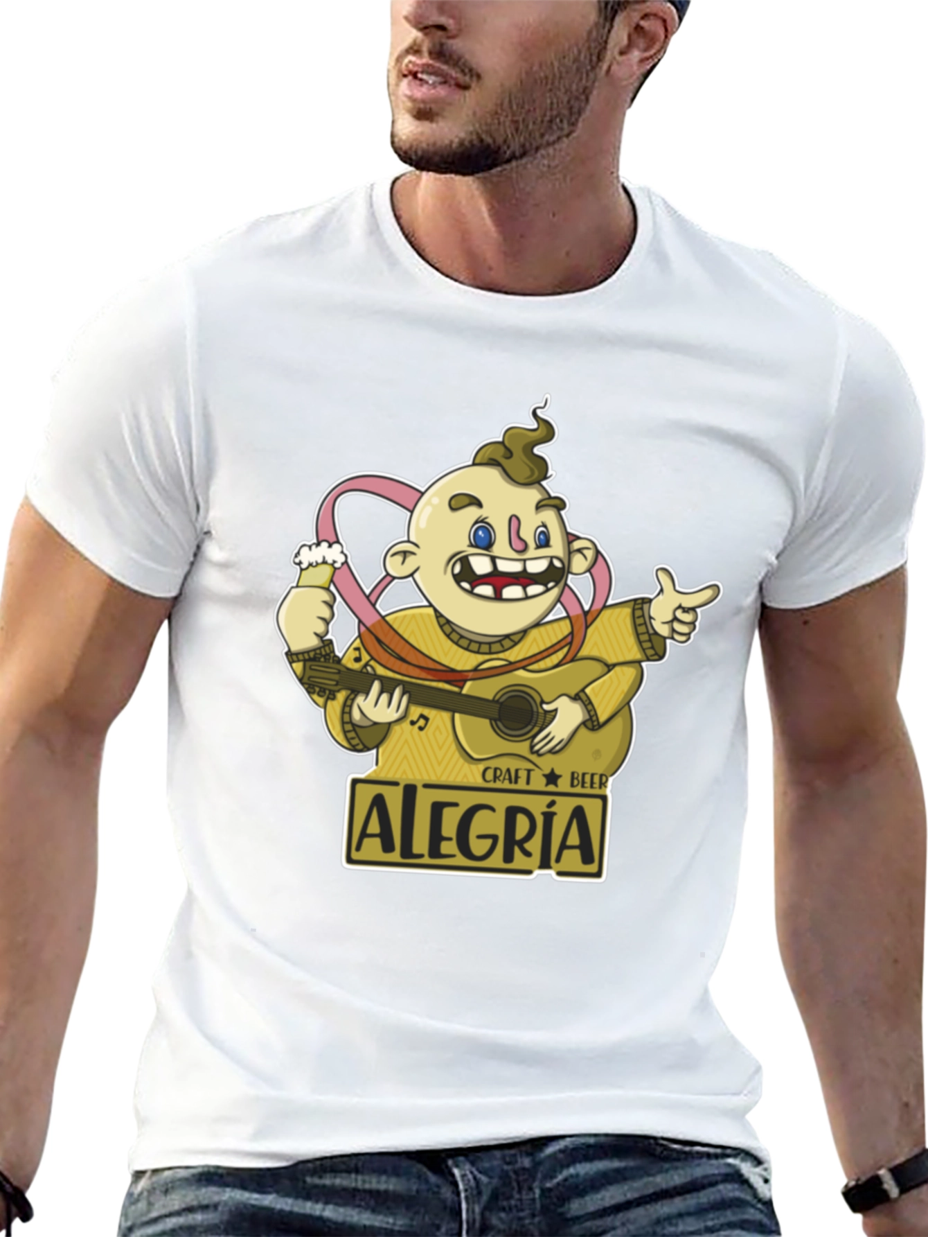 Craft Beer Alegria Graphic T-Shirt