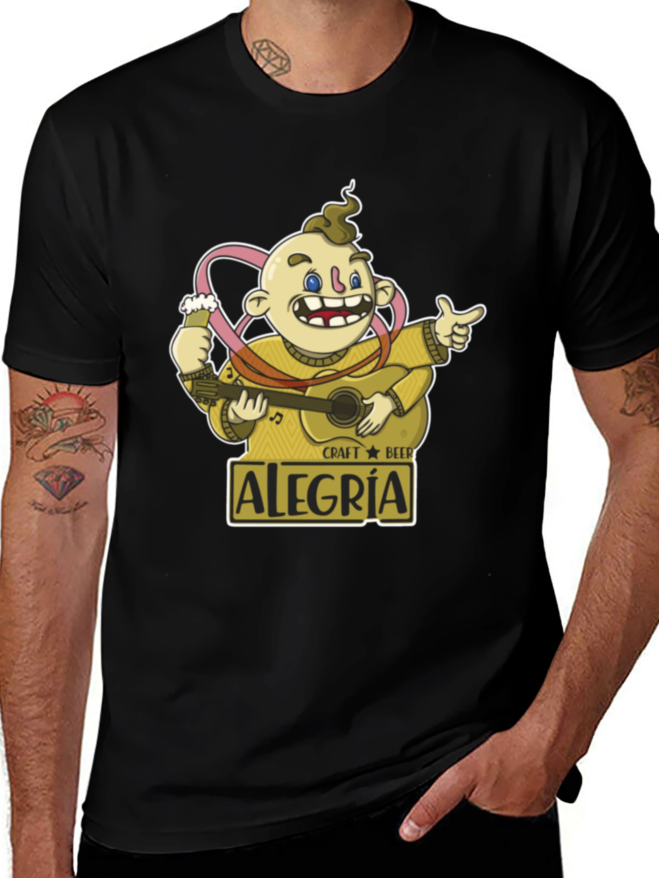 Craft Beer Alegria Graphic T-Shirt