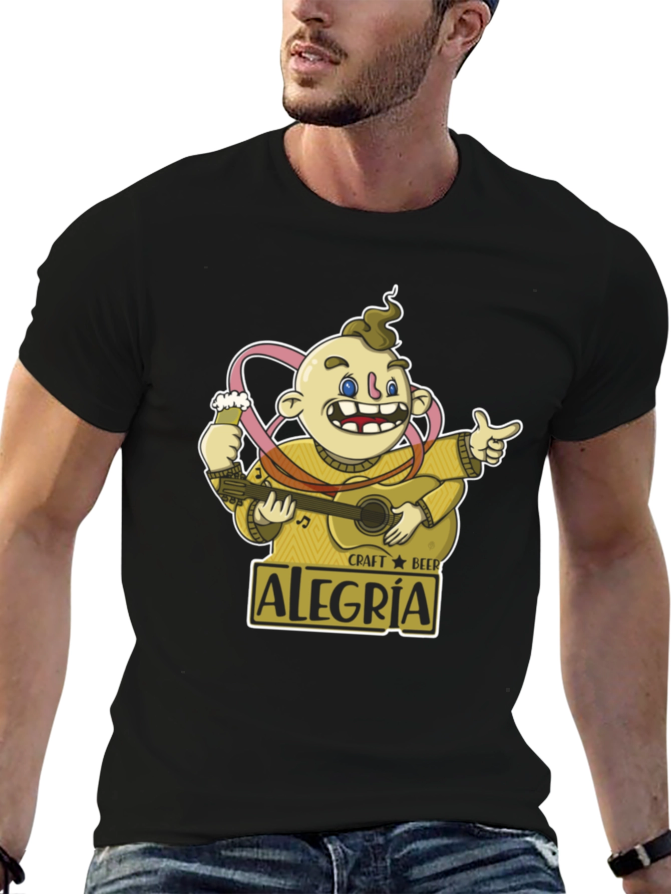 Craft Beer Alegria Graphic T-Shirt