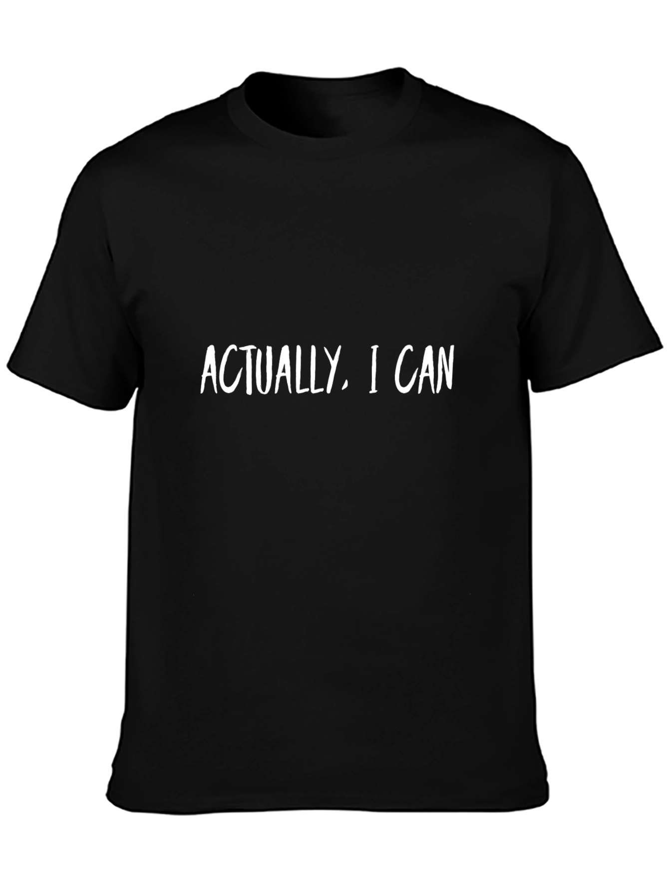 Actually I Can - Mens Graphic T-Shirt