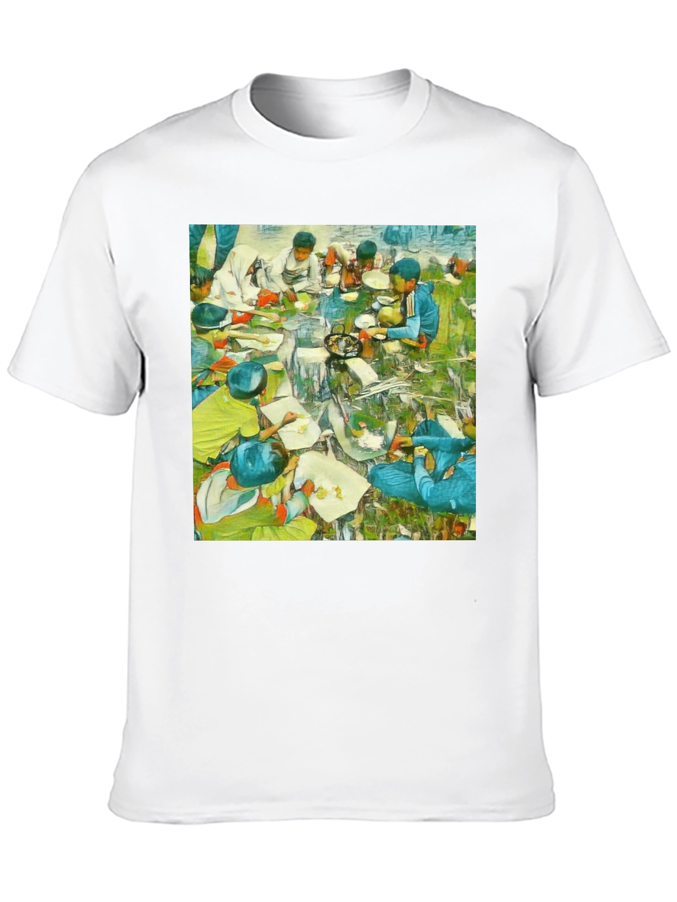 Artistic Feast T-Shirt: Unique Graphic Tee