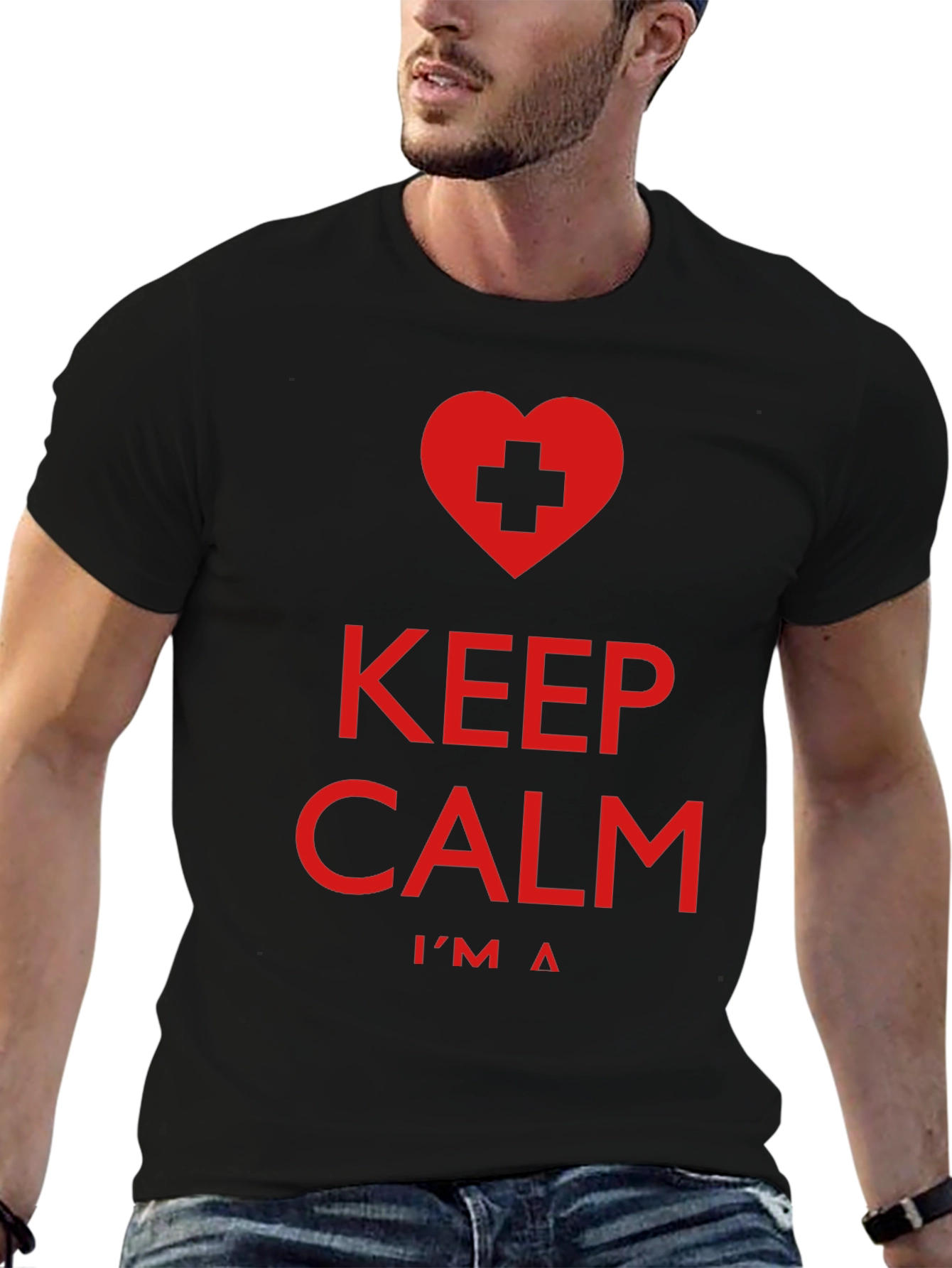 Keep Calm Im a... Novelty T-Shirt