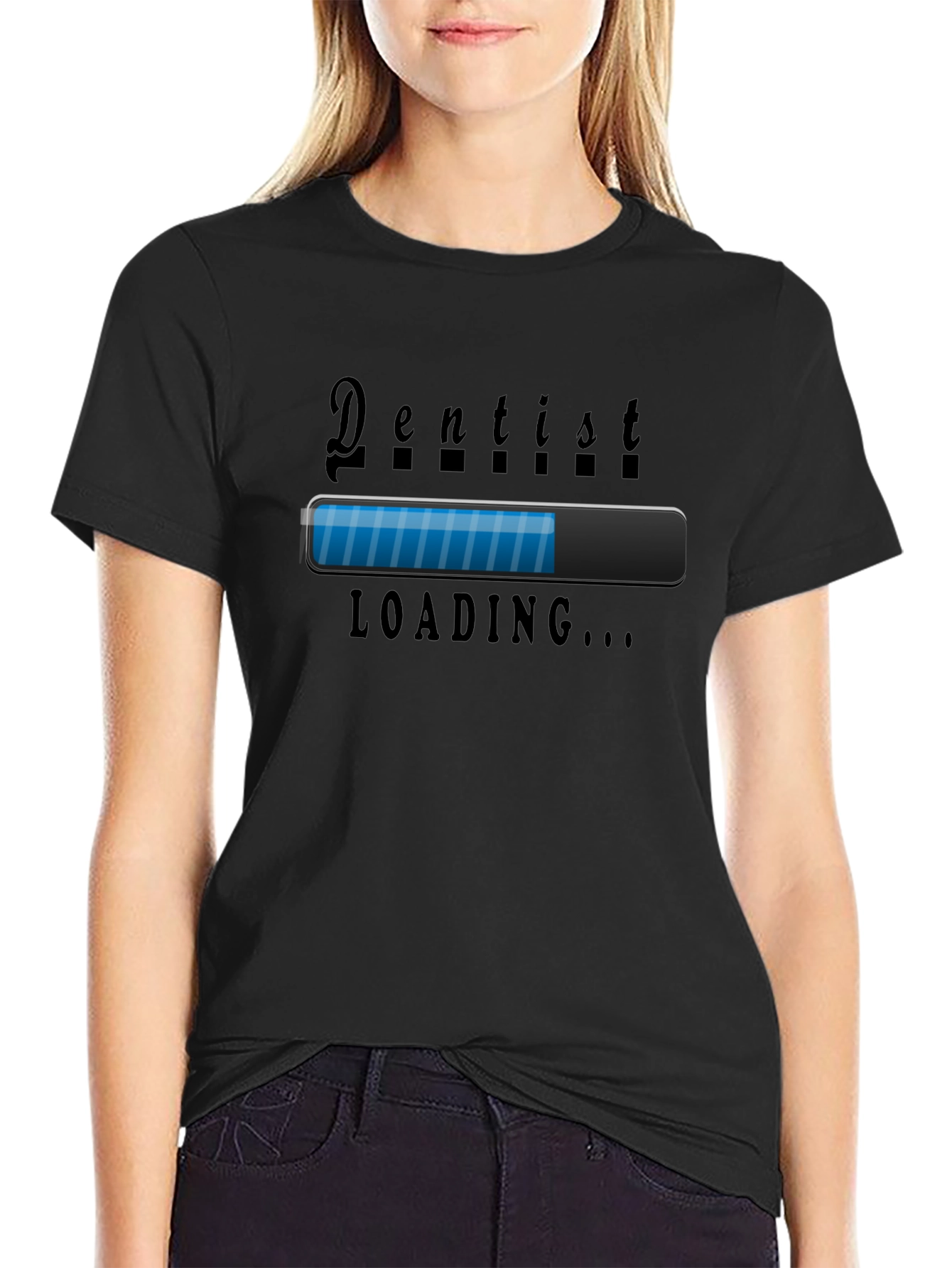 Dentist Loading T-Shirt - Funny Dental Gift
