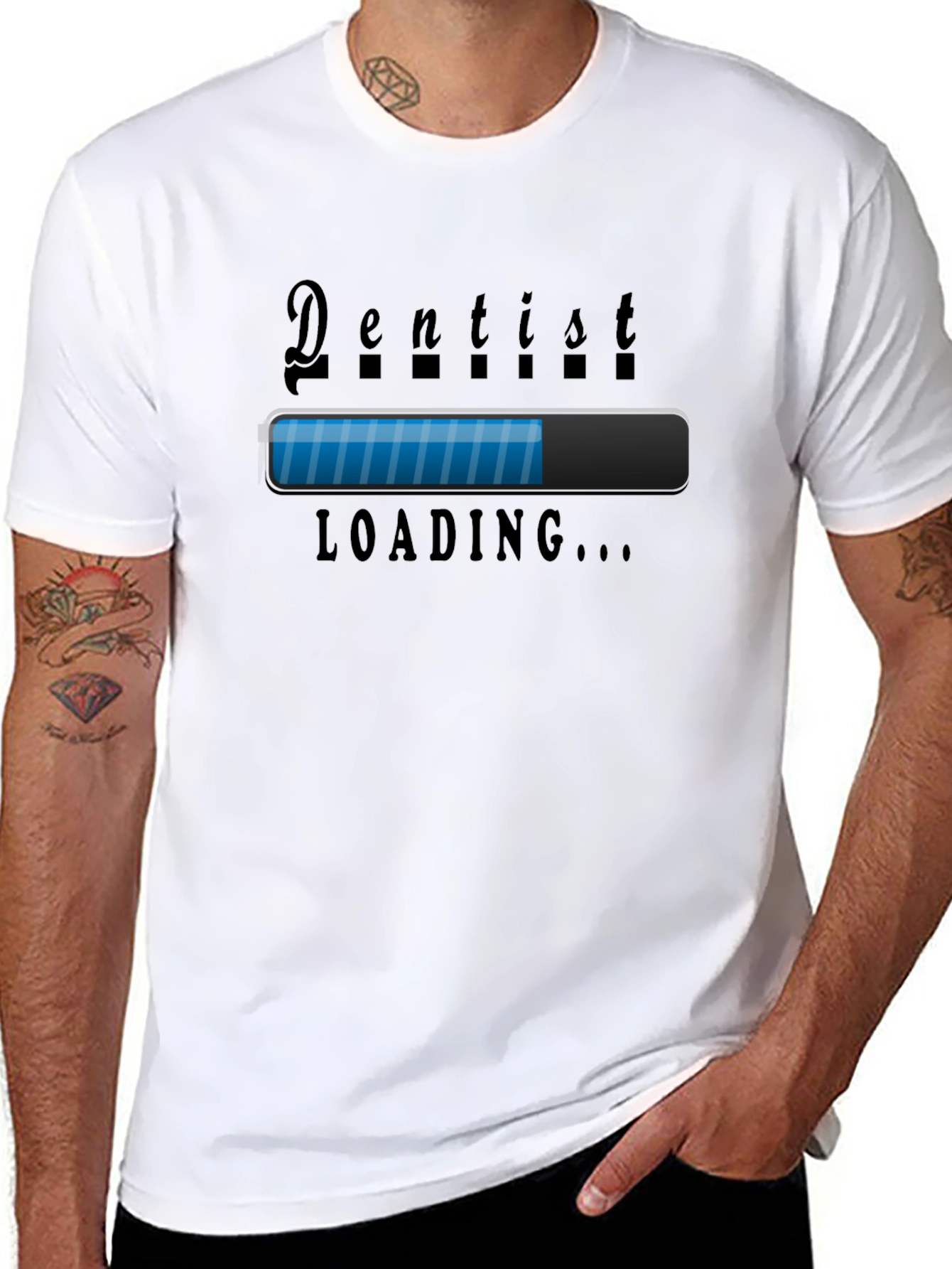 Dentist Loading T-Shirt - Funny Dental Gift