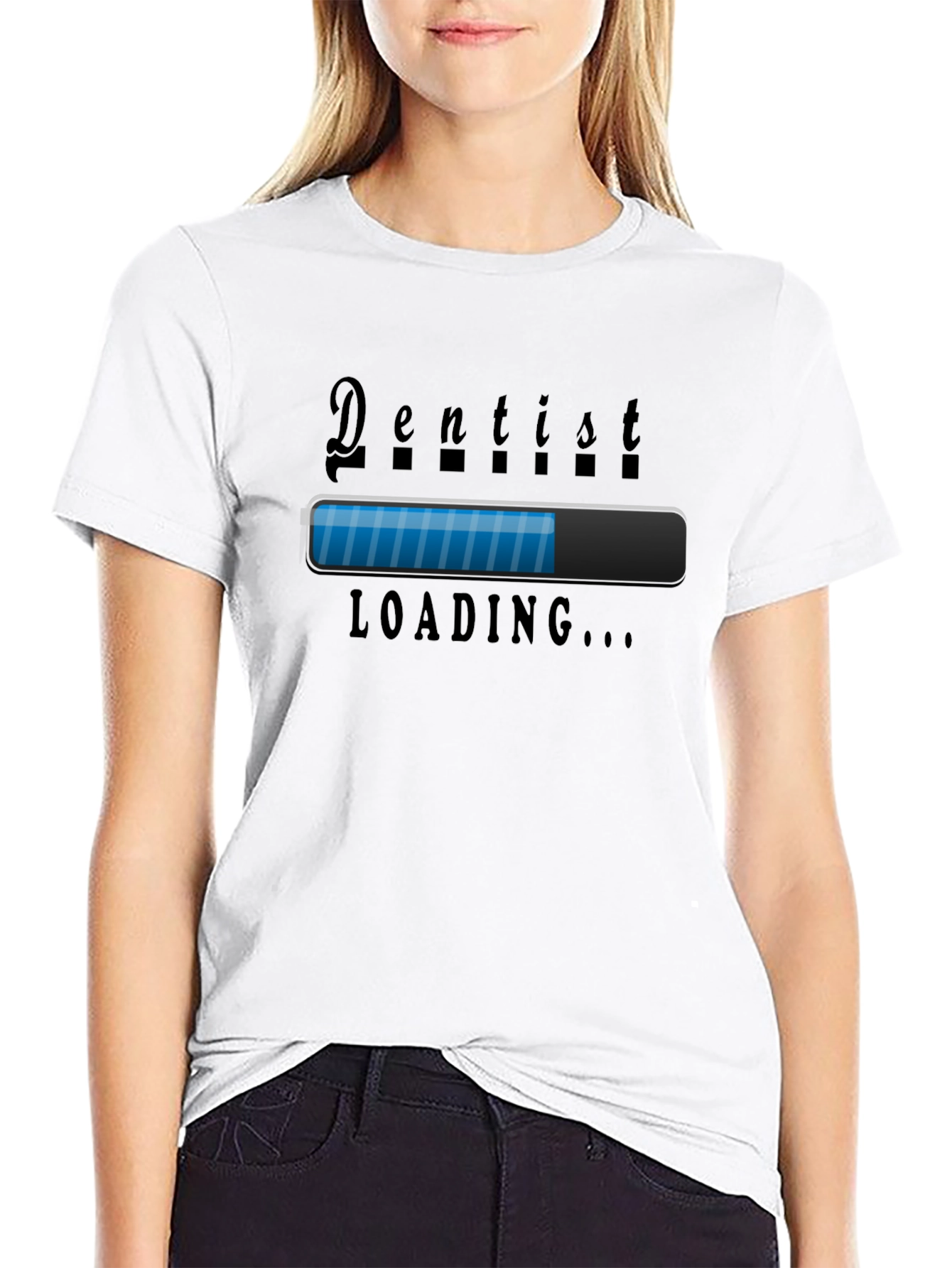 Dentist Loading T-Shirt - Funny Dental Gift