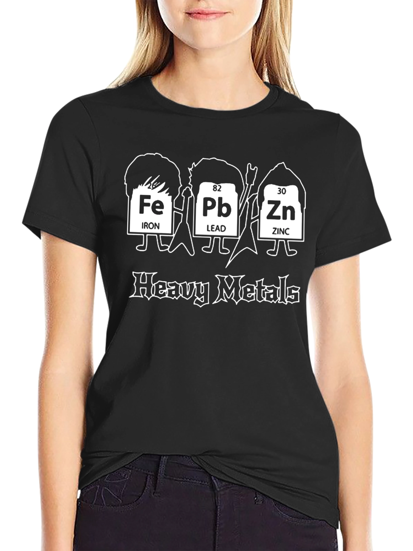 Heavy Metals T-Shirt - Periodic Table Rock