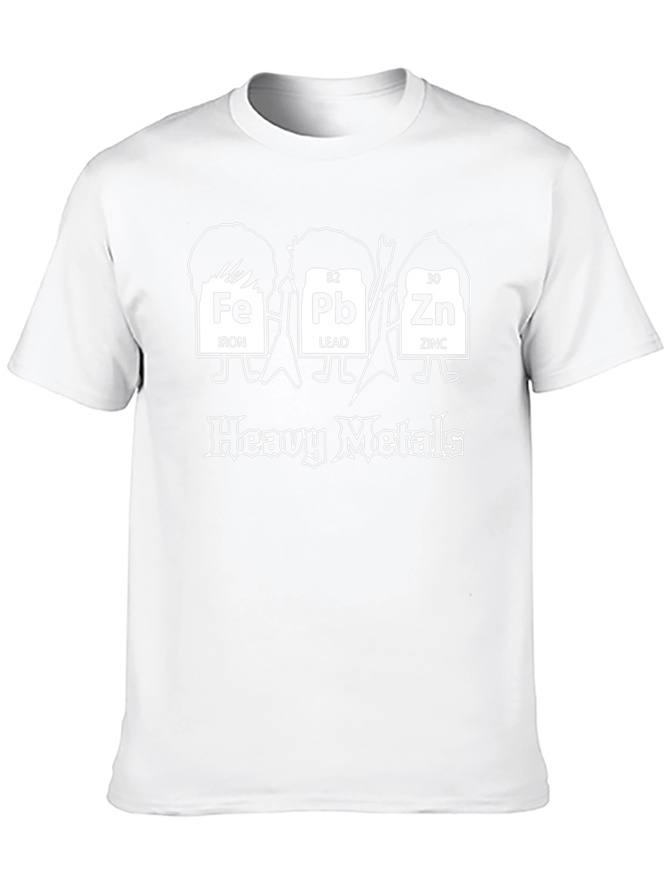 Heavy Metals T-Shirt - Periodic Table Rock