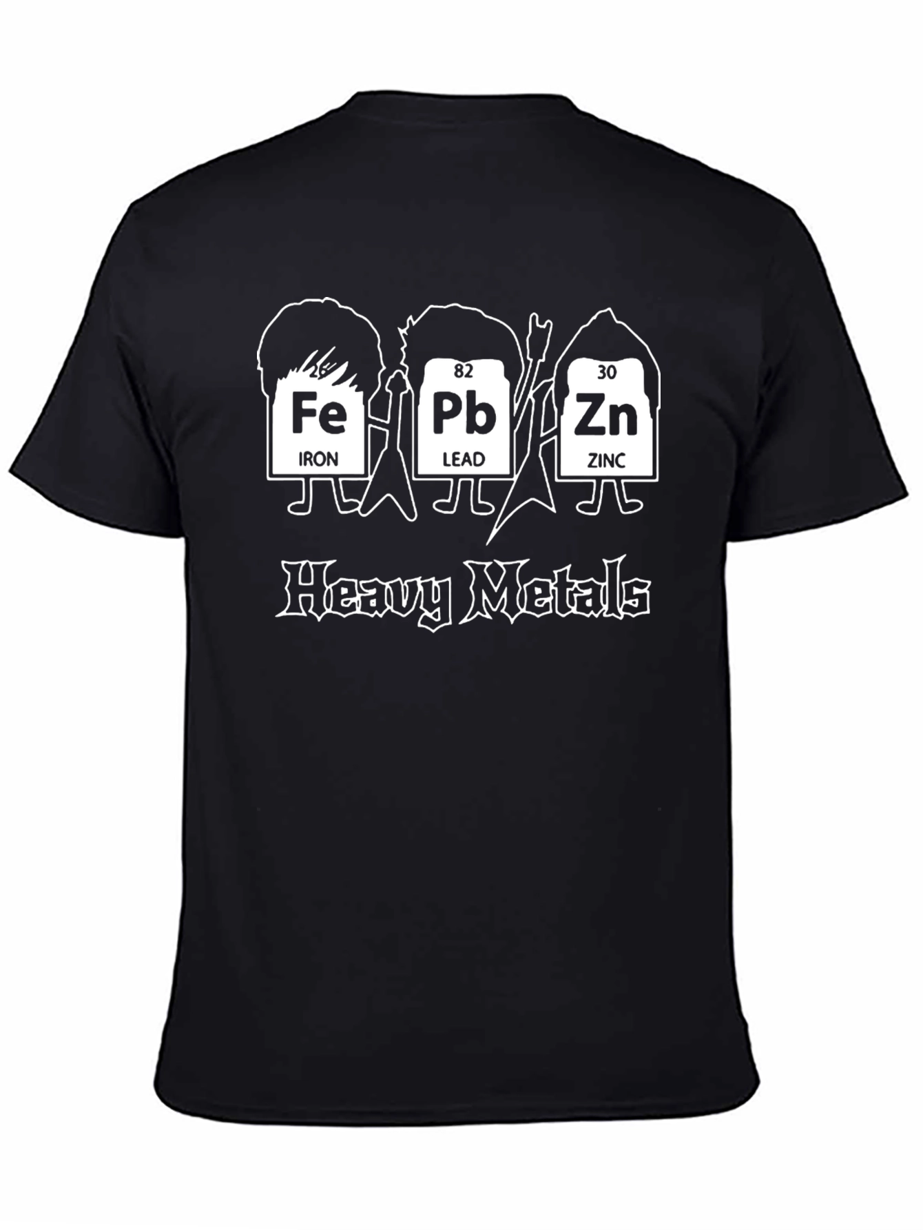 Heavy Metals T-Shirt - Periodic Table Rock