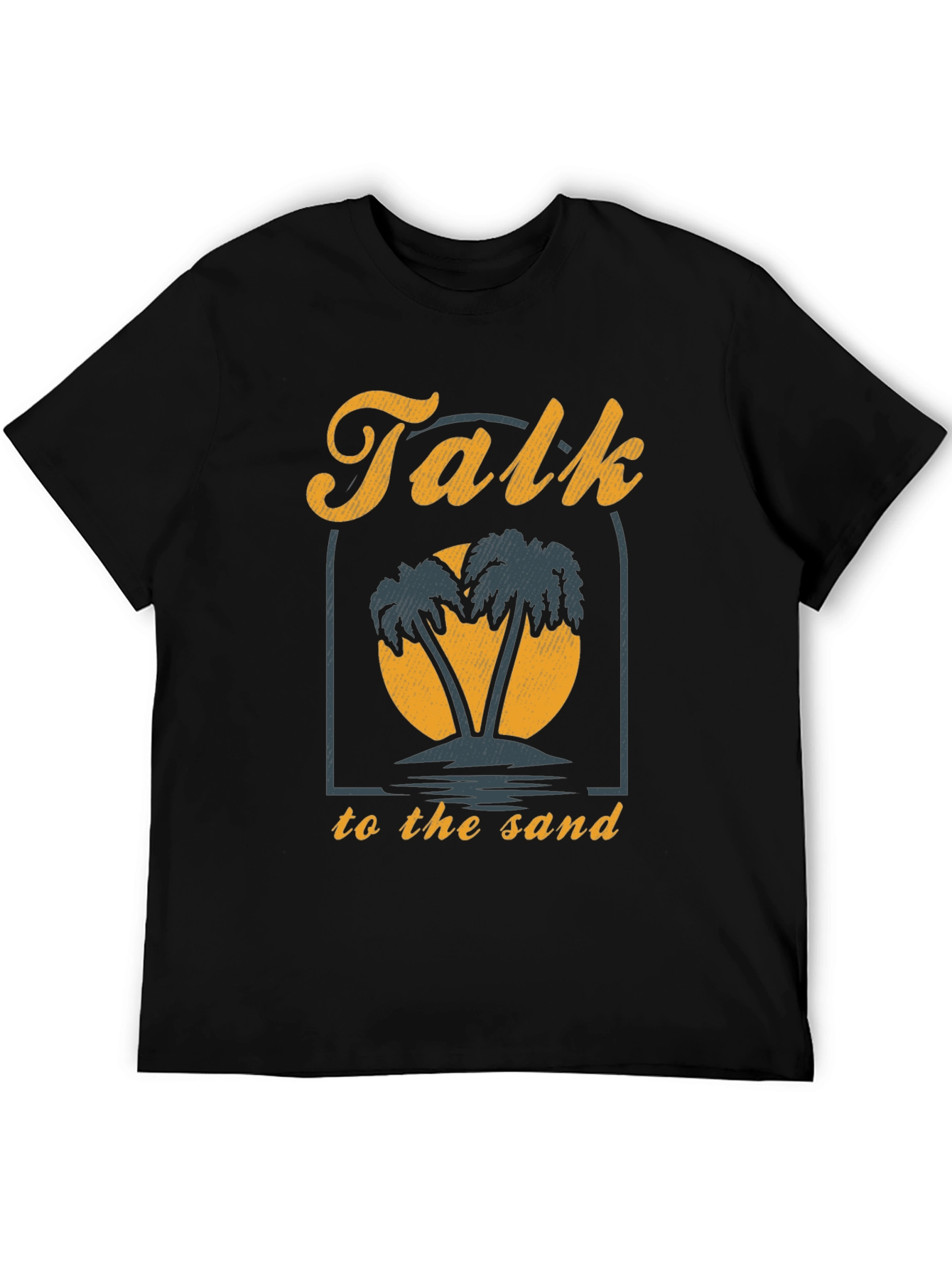 Talk To The Sand Graphic Tee - Beach Vibes