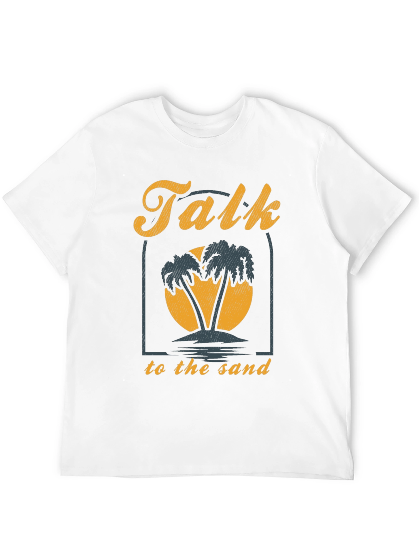Talk To The Sand Graphic Tee - Beach Vibes