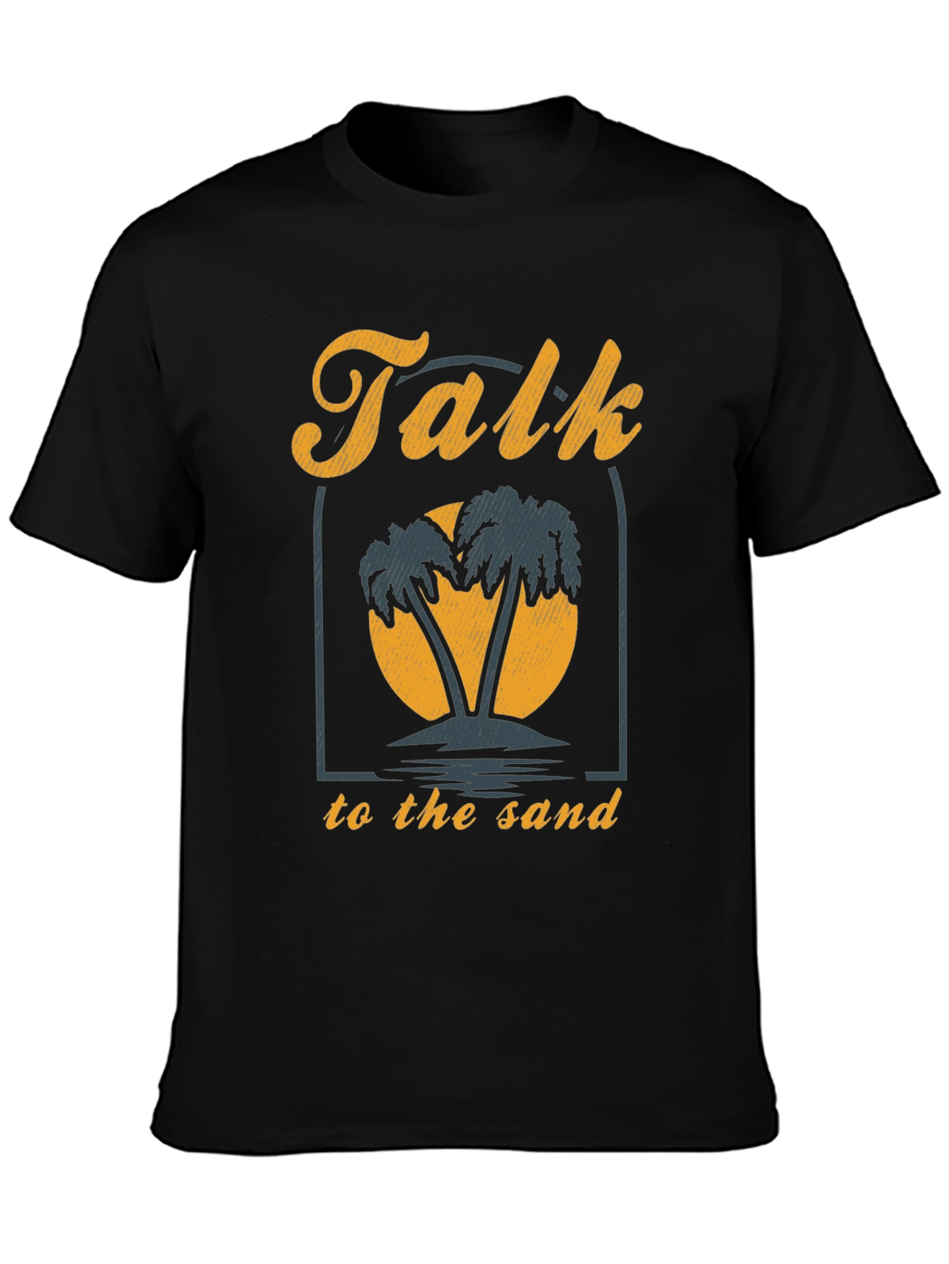 Talk To The Sand Graphic Tee - Beach Vibes