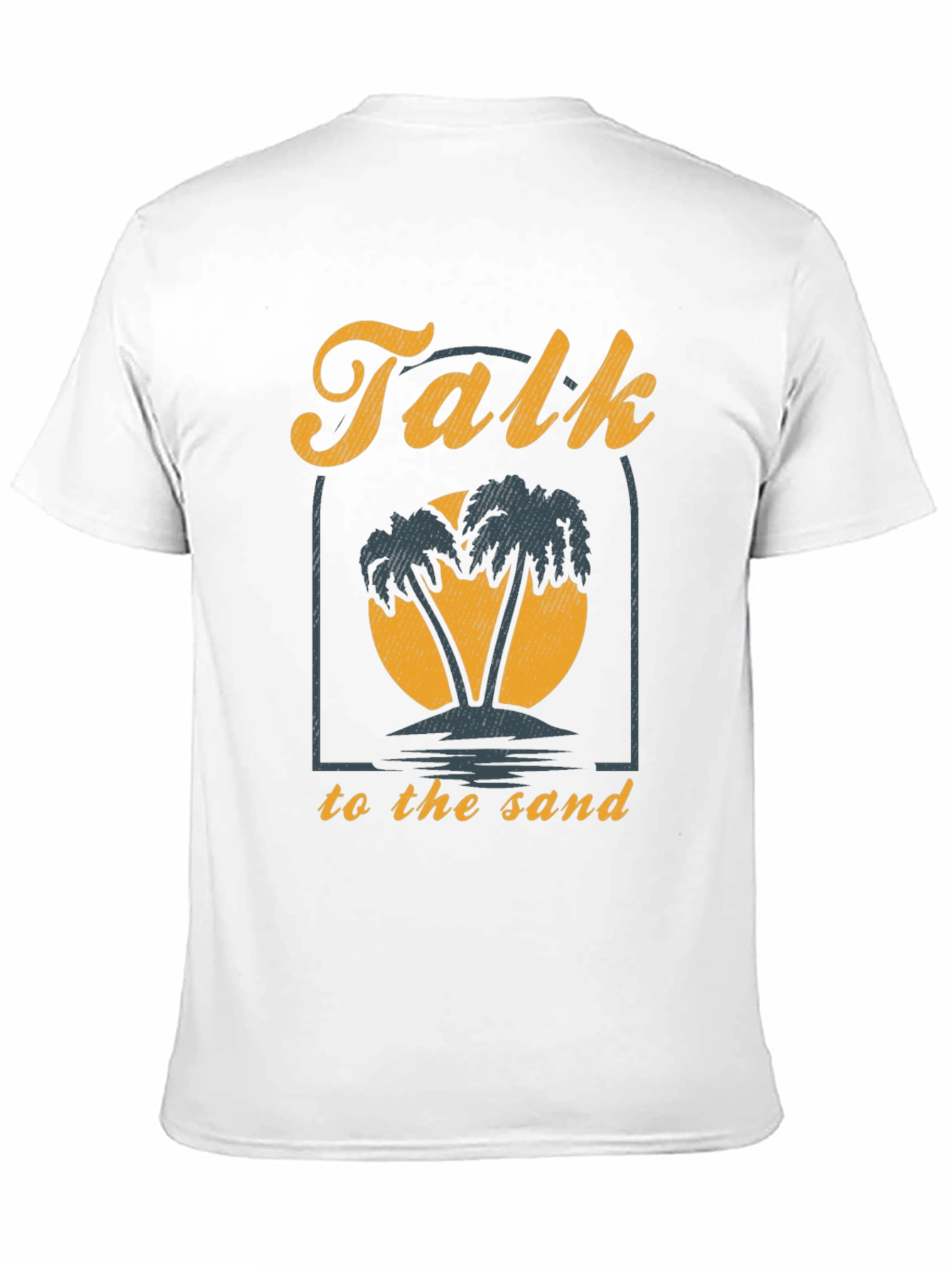 Talk To The Sand Graphic Tee - Beach Vibes