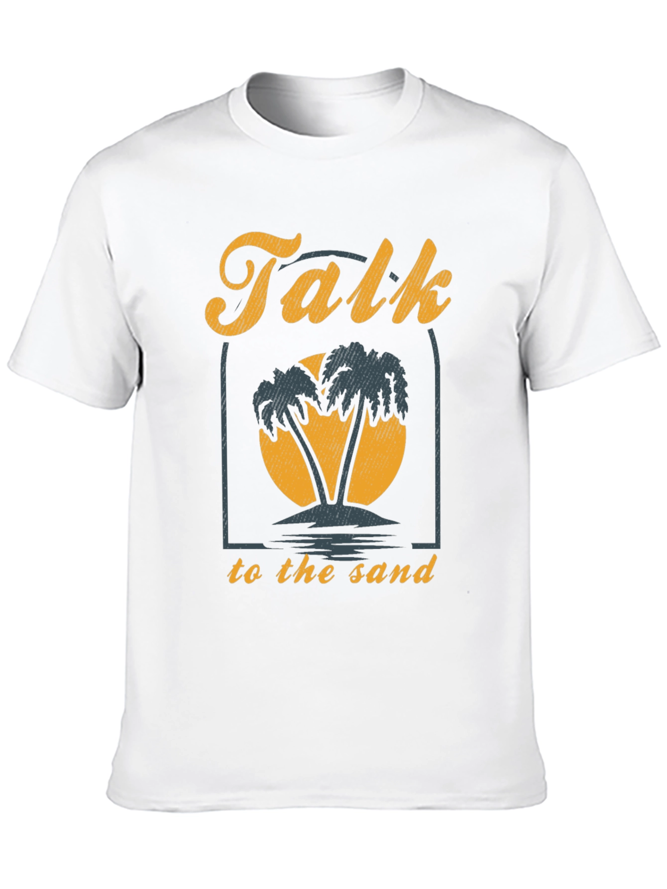 Talk To The Sand Graphic Tee - Beach Vibes