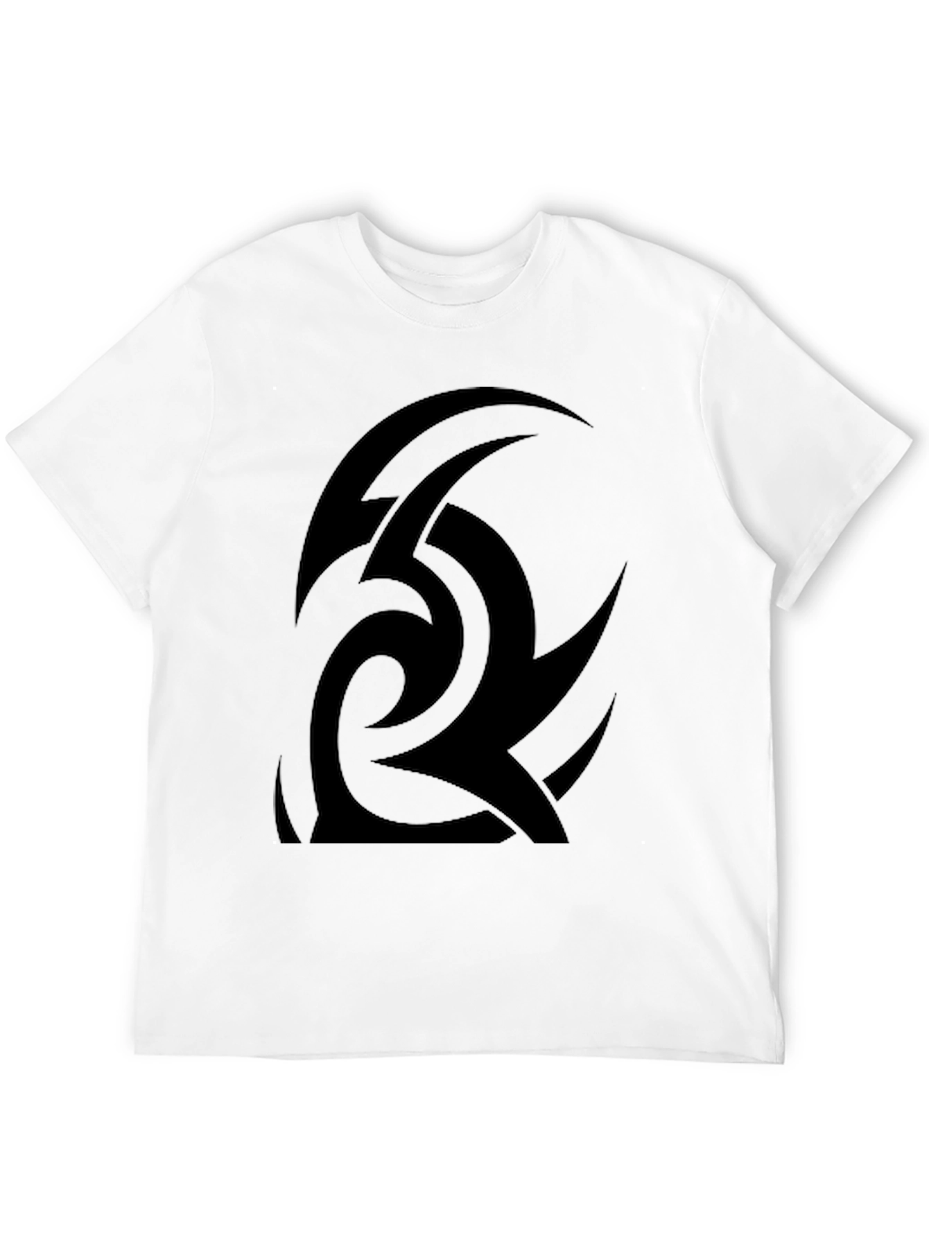 Tribal Graphic Black T-Shirt | Unique Design