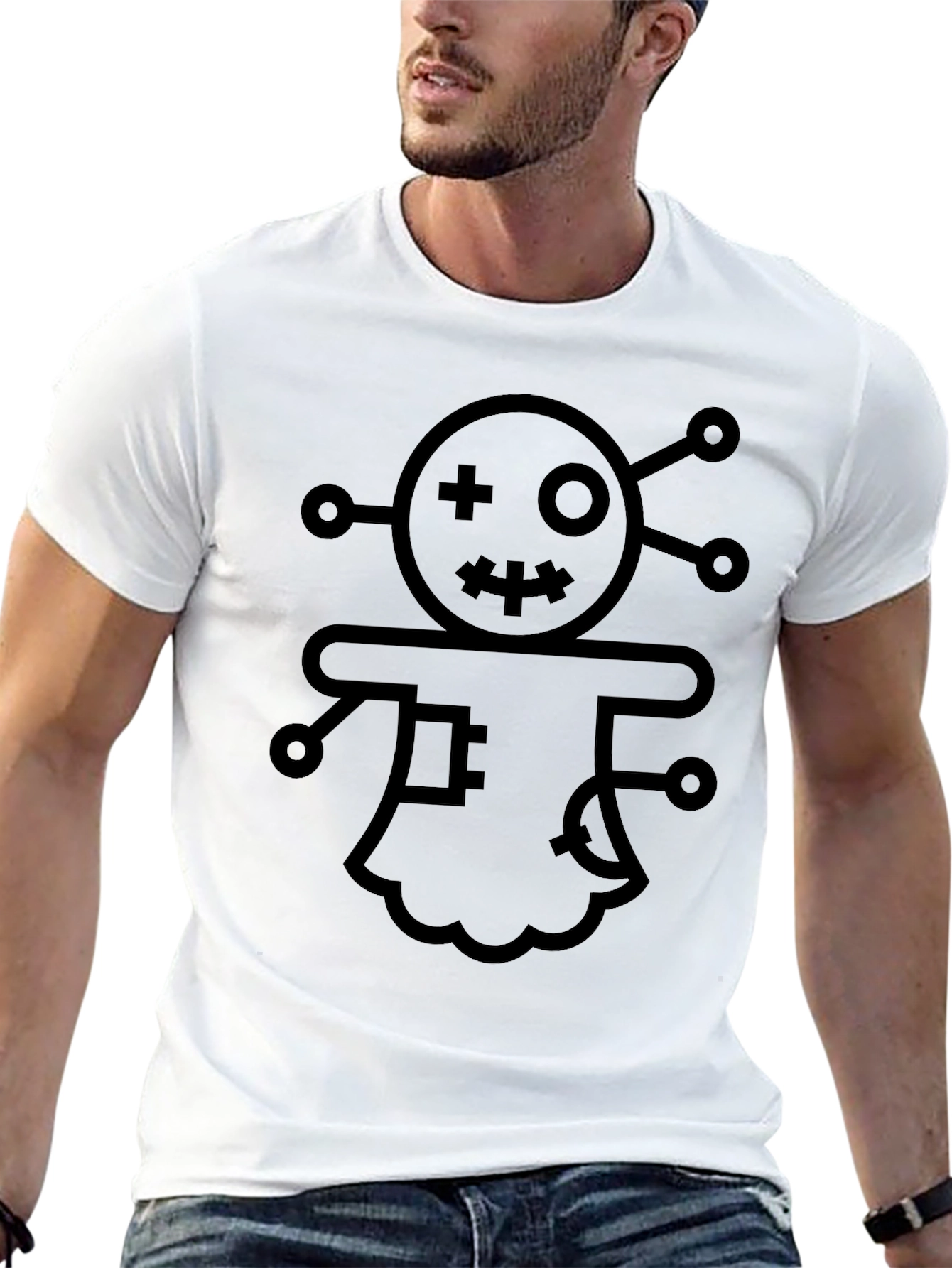 Voodoo Doll Graphic T-Shirt