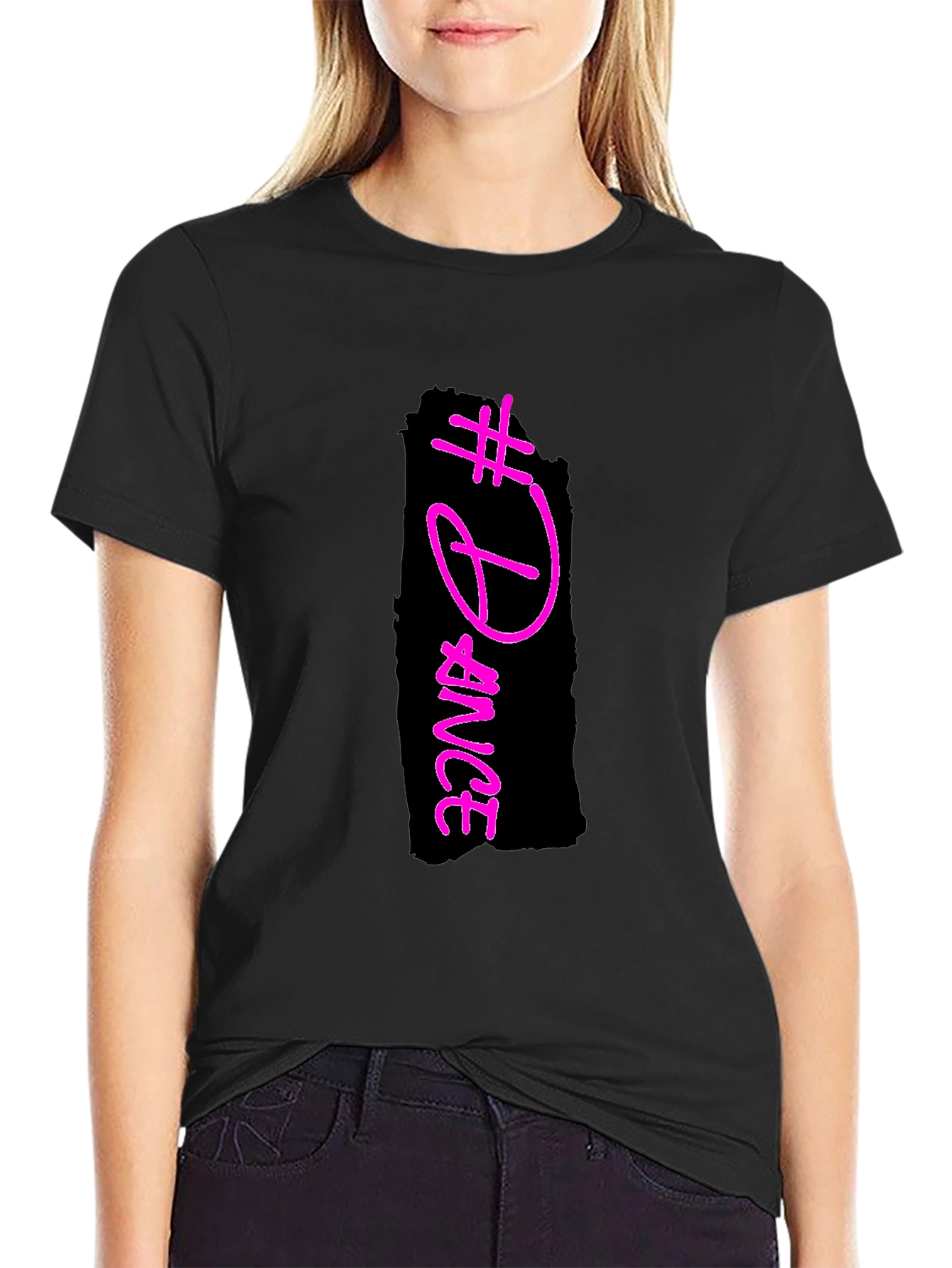 Dance Graphic Tee - Black