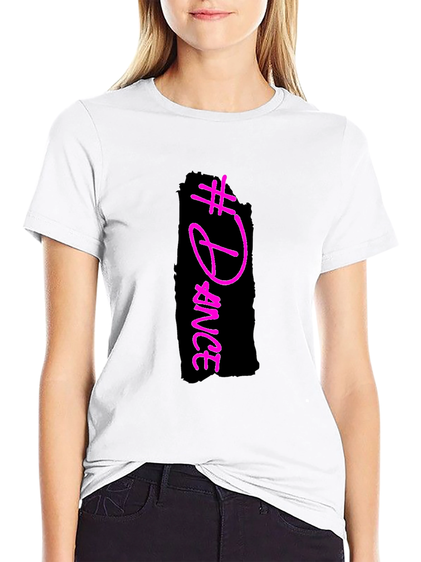 Dance Graphic Tee - Black